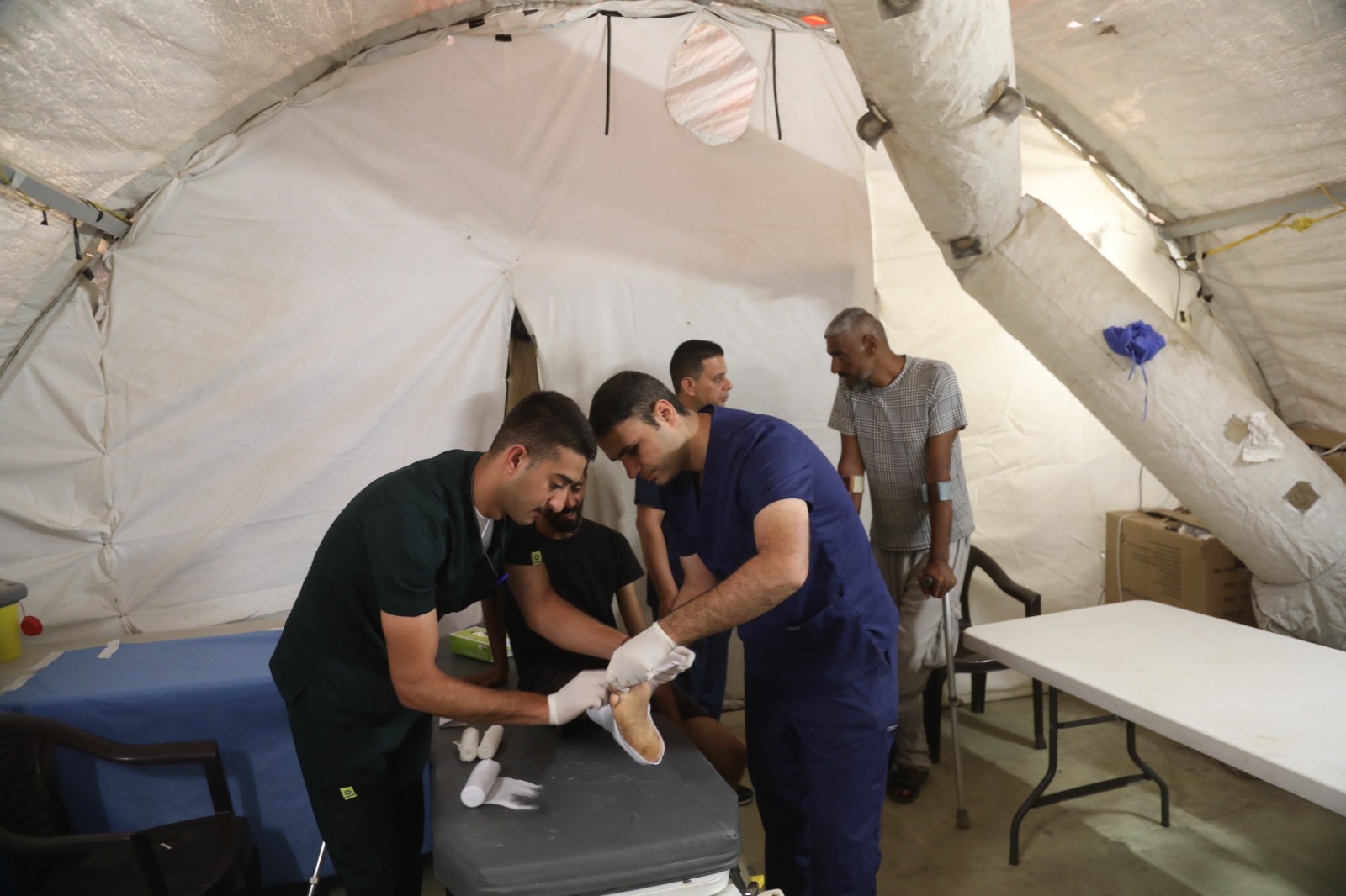 Jordanian Field Hospital 7 Begins Operations in Gaza, Provides Critical Medical Aid