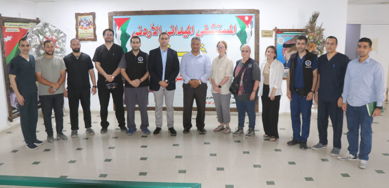Local Delegation in Gaza Commends Jordan’s Field Hospital, Humanitarian Role