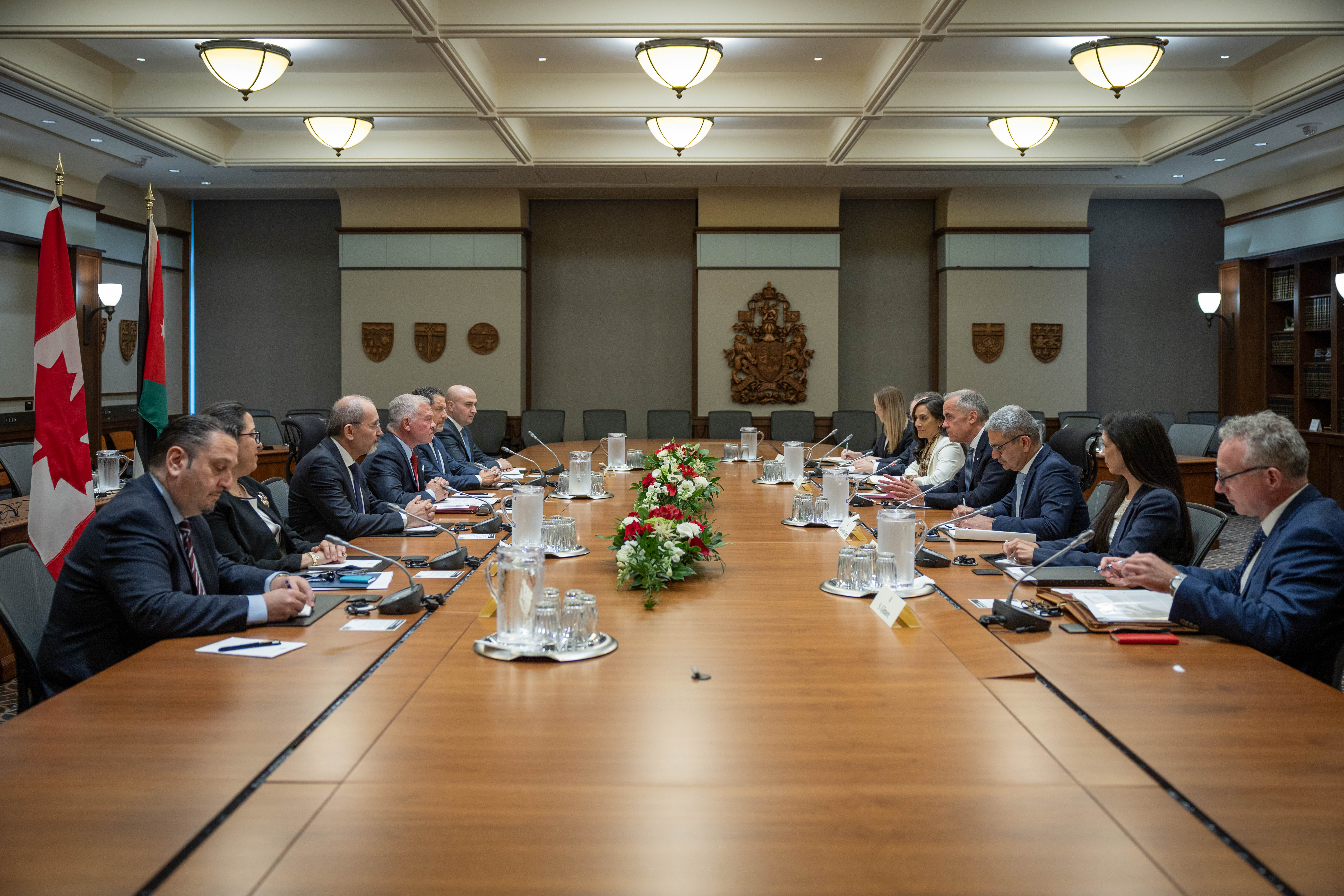 King, Canada PM discuss regional developments, ways to enhance cooperation