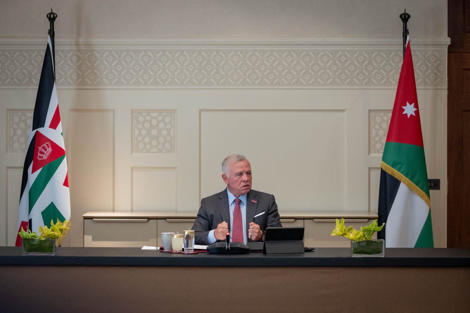 King to media figures: Jordan will always be Gaza’s biggest supporter