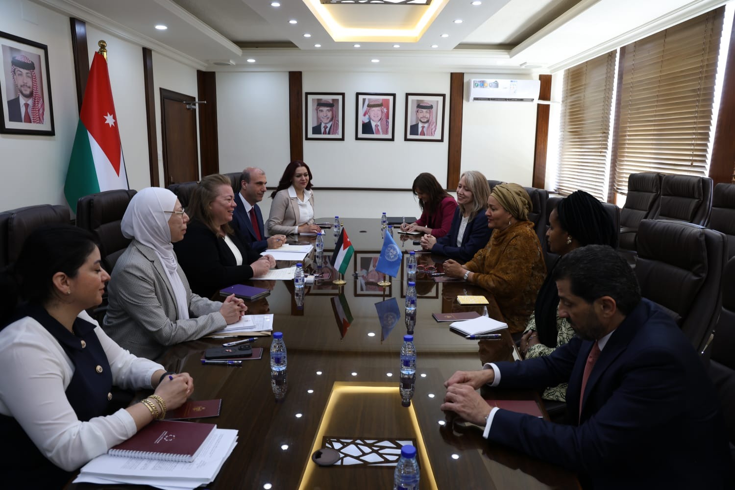 Jordan, UN discuss cooperation on development and humanitarian priorities