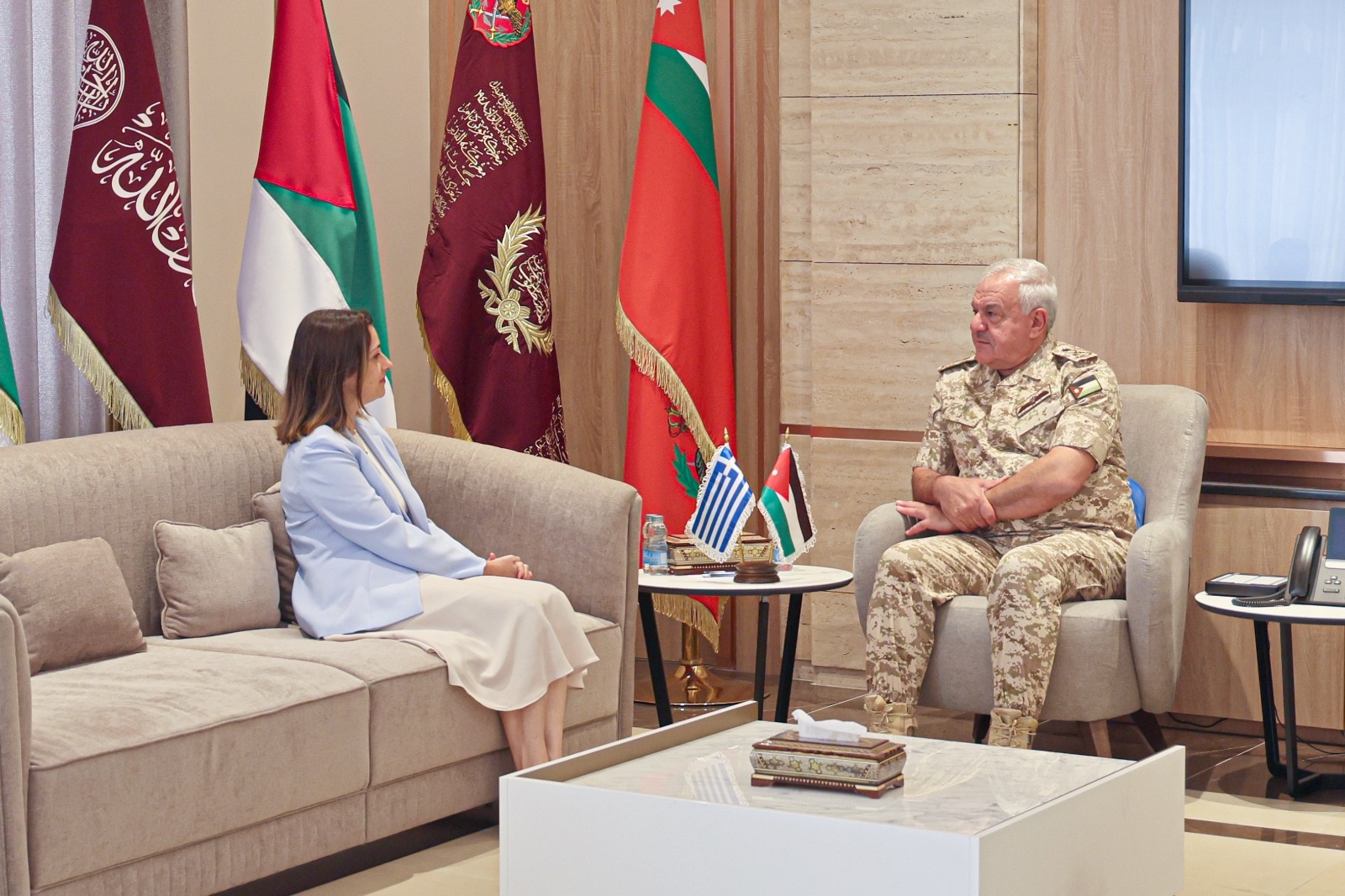 Army Chief Meets Greek Ambassador to Discuss Military Cooperation