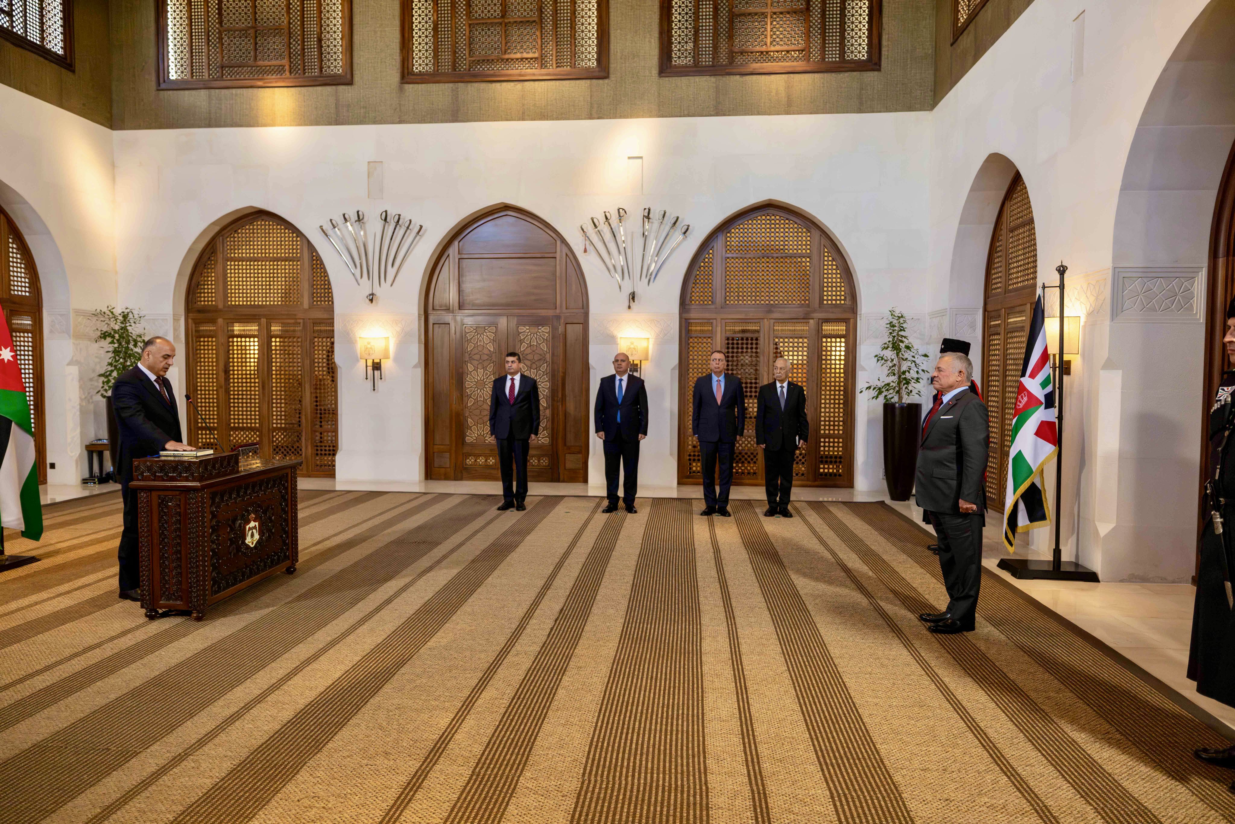 King swears in new governors