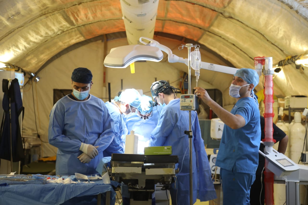 Jordanian Field Hospital in Gaza Performs Reconstructive Surgeries for Children