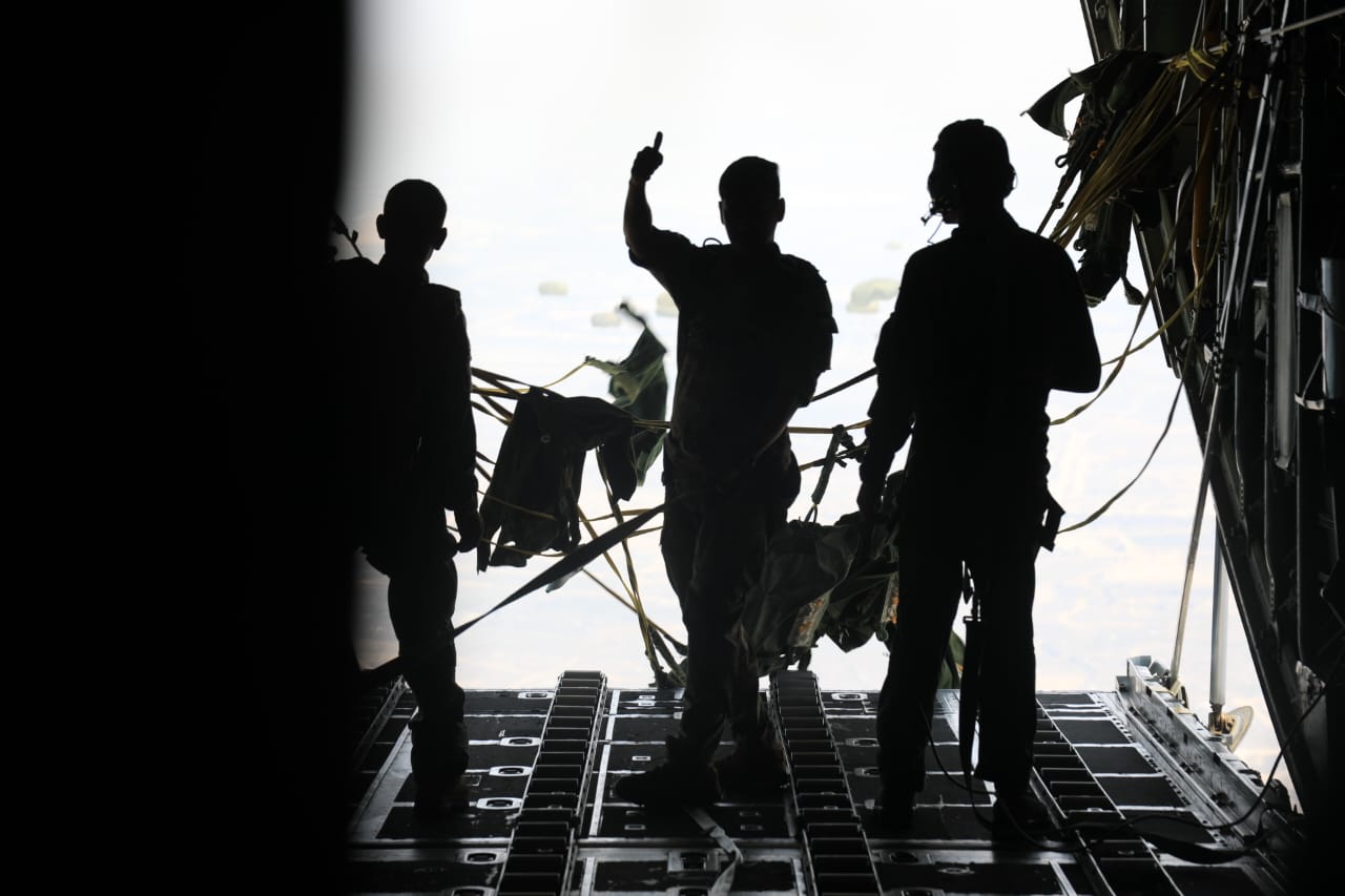 Jordan Armed Forces conduct new airdrop operation with international partners to deliver aid to Gaza