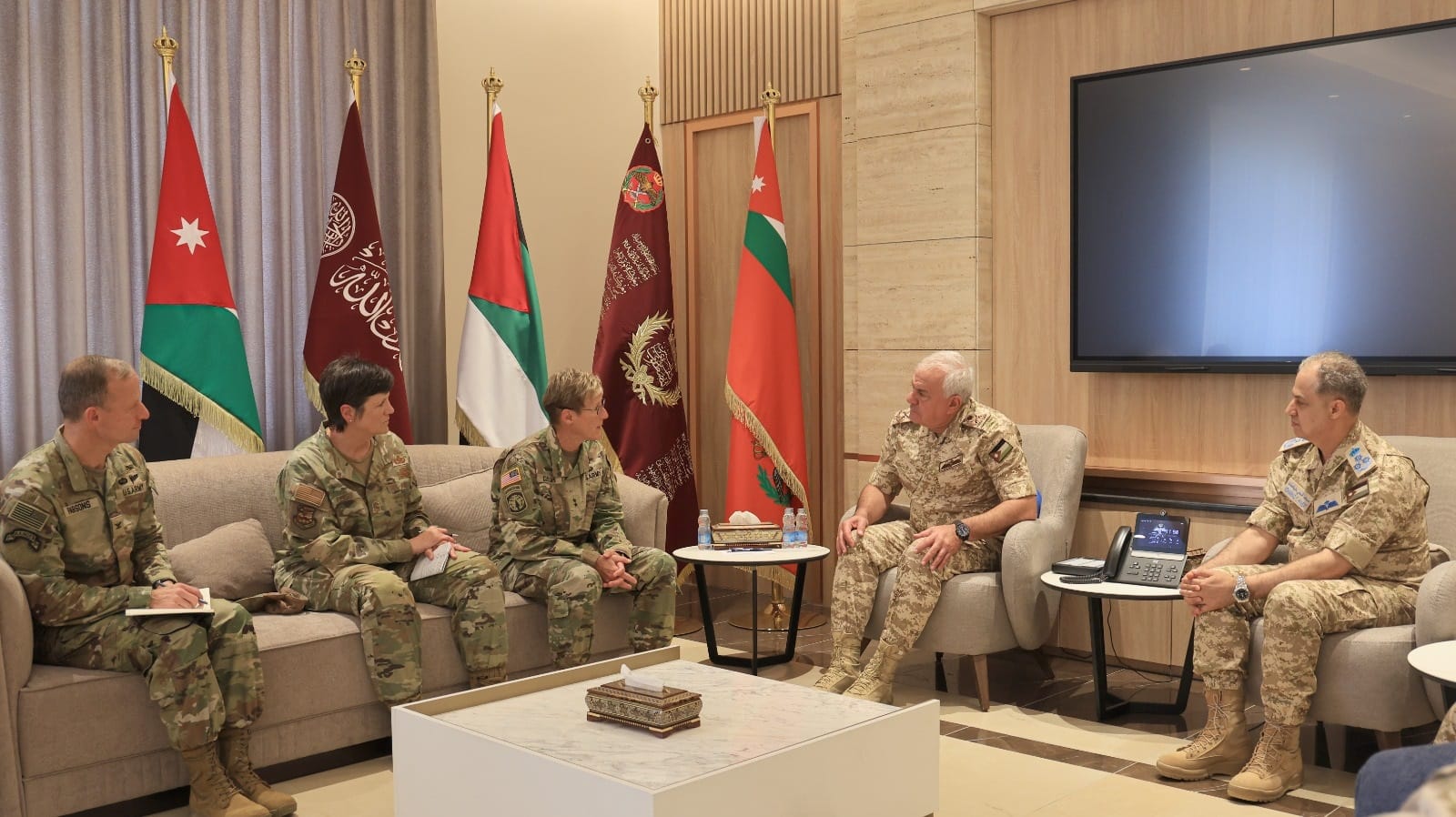 Jordan, Colorado National Guard Discuss Military Cooperation