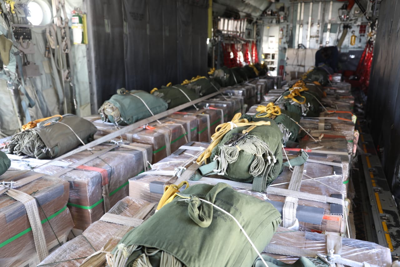 Jordan continues to airdrop aid to Gaza in cooperation with international partners