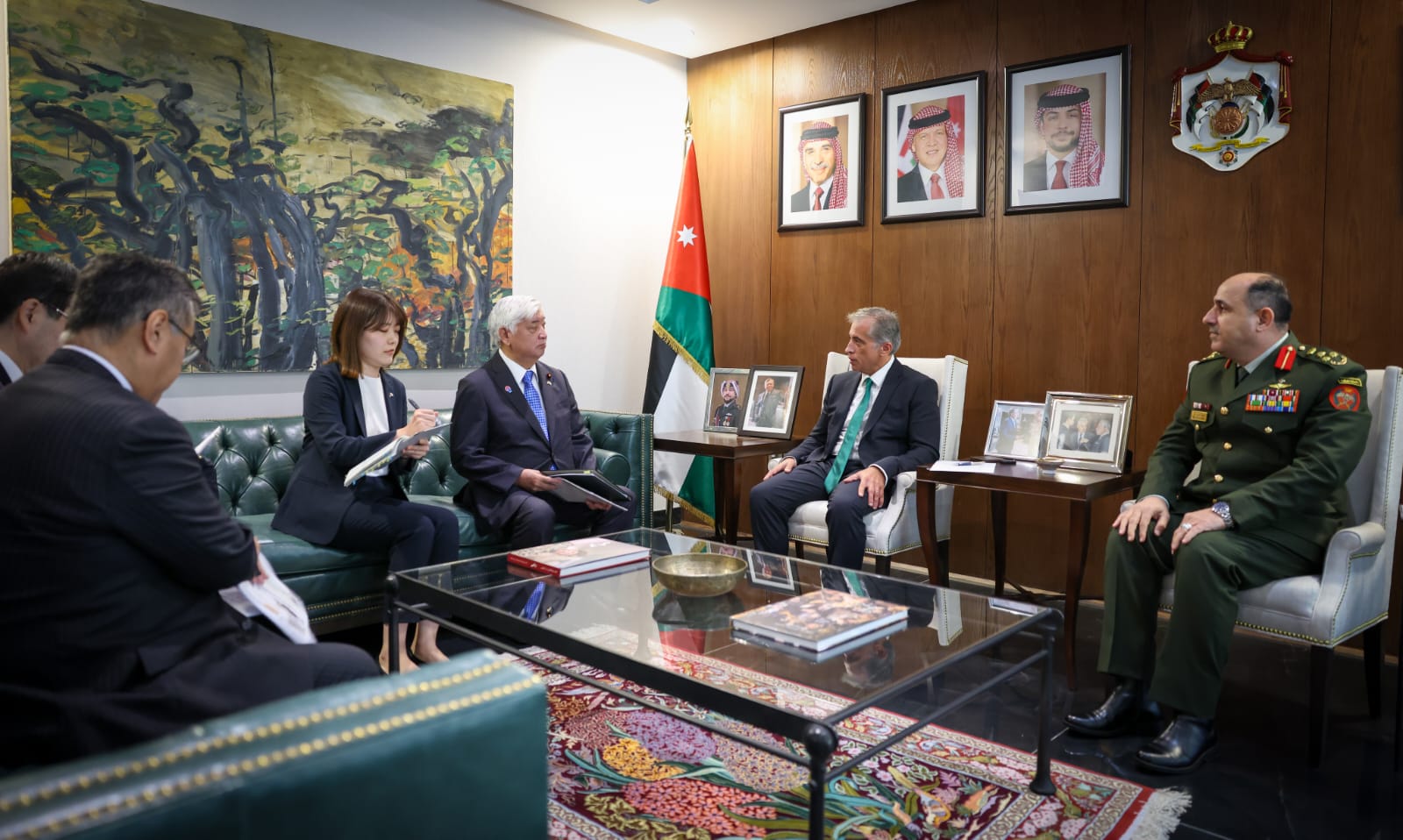 PM, Japanese Defense Minister Discuss Ties, Gaza