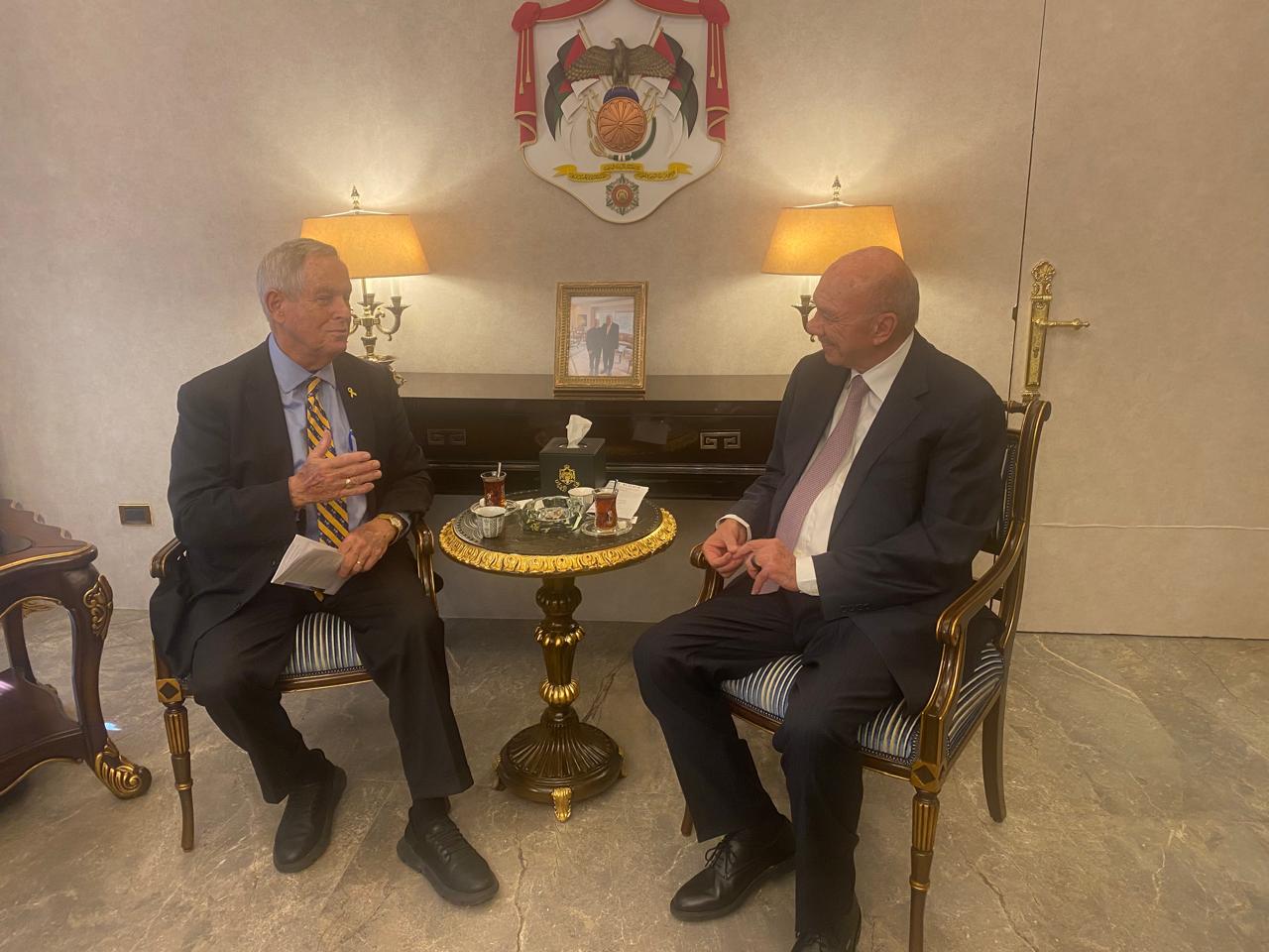 Fayez, US House Foreign Affairs Committee member talk ties, region