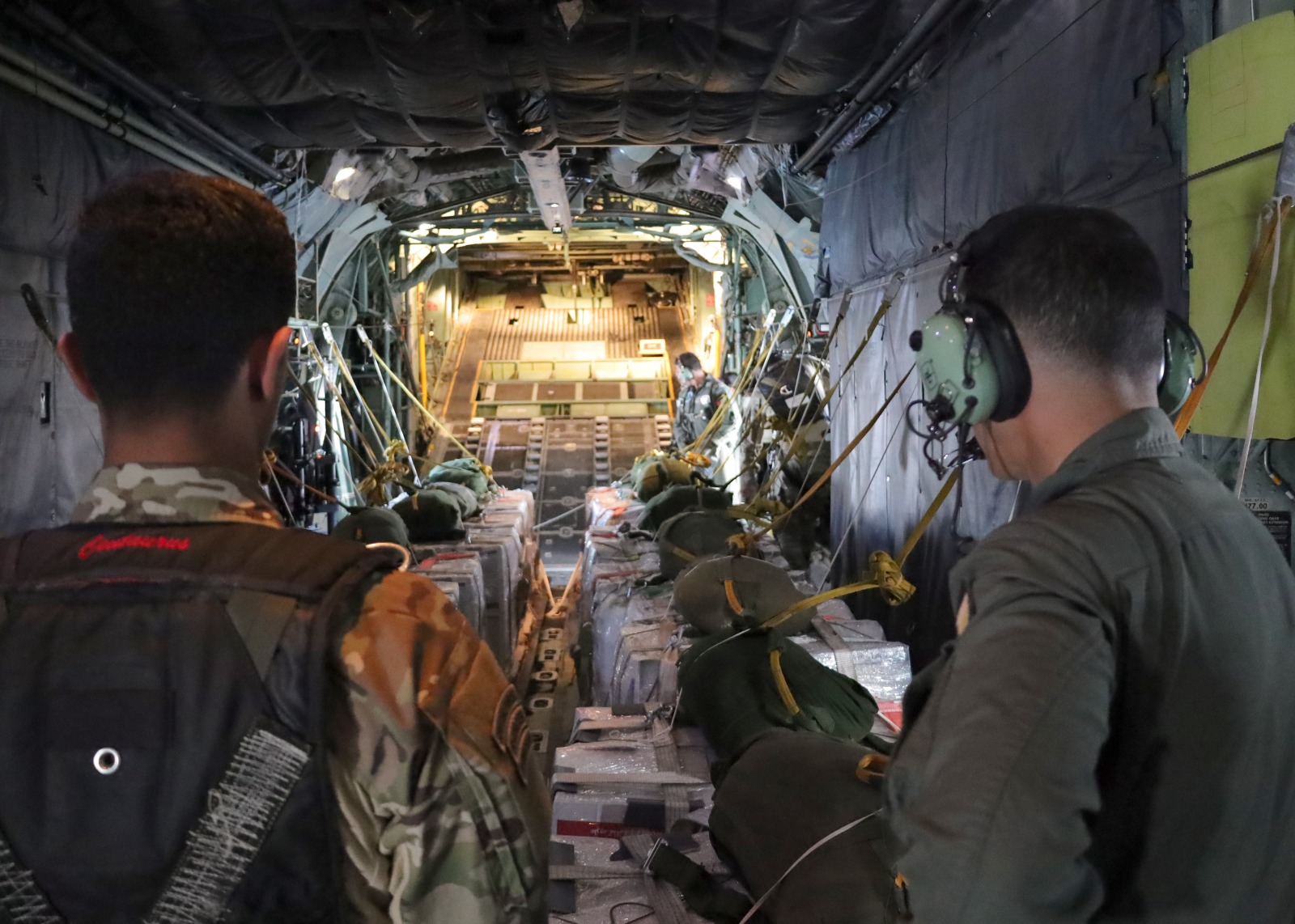 In cooperation with international partners, Jordan continues airdropping aid to Gaza