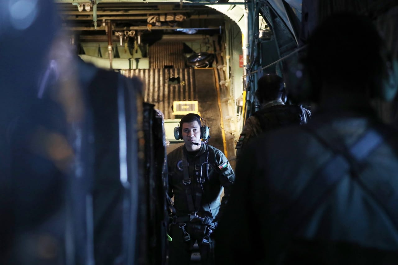 In cooperation with international partners, Jordan continues airdropping aid to Gaza