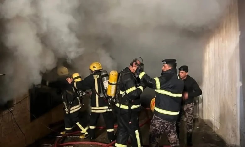 Gas Leak Sparks Explosion and Fire in Al-Nasr Neighborhood