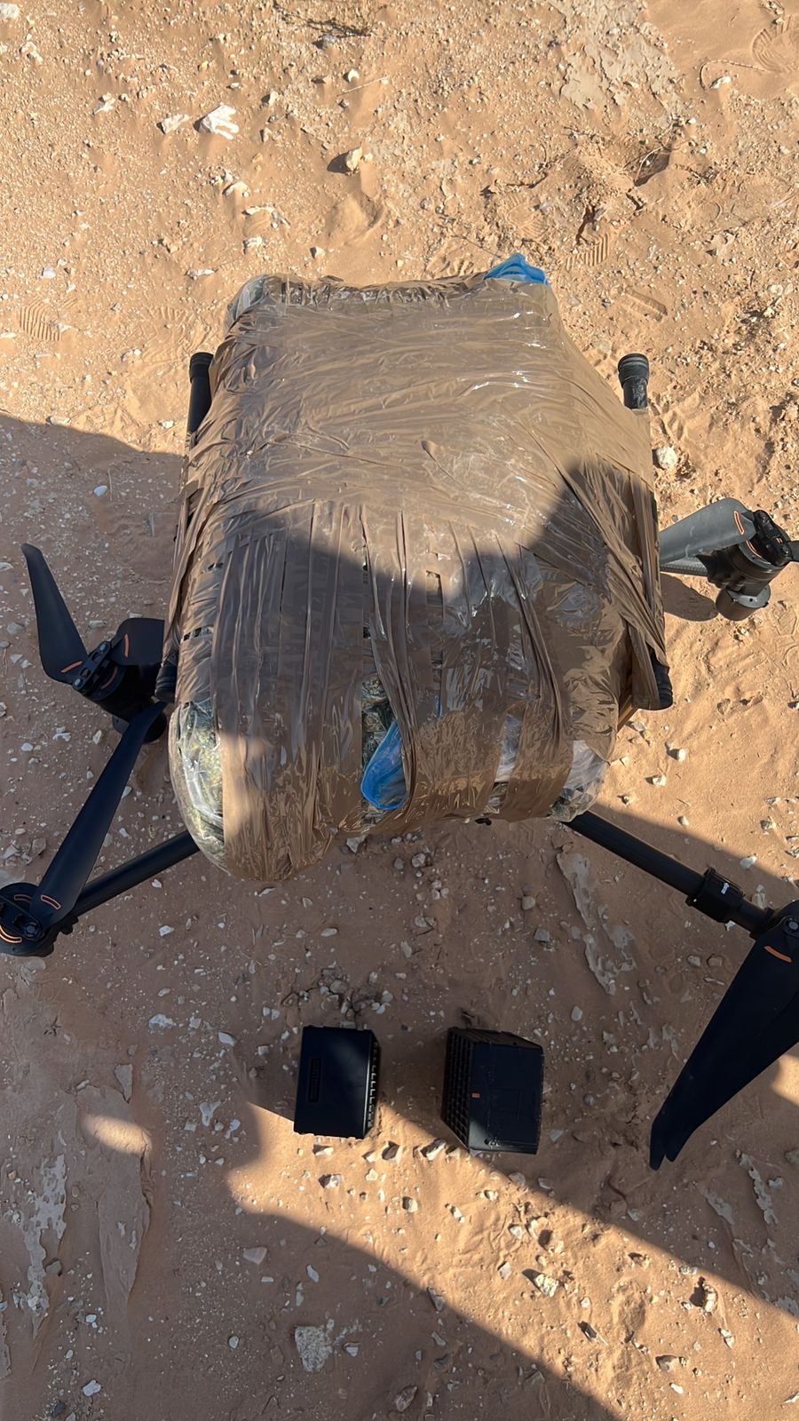 Army thwarts drone drug smuggling attempt
