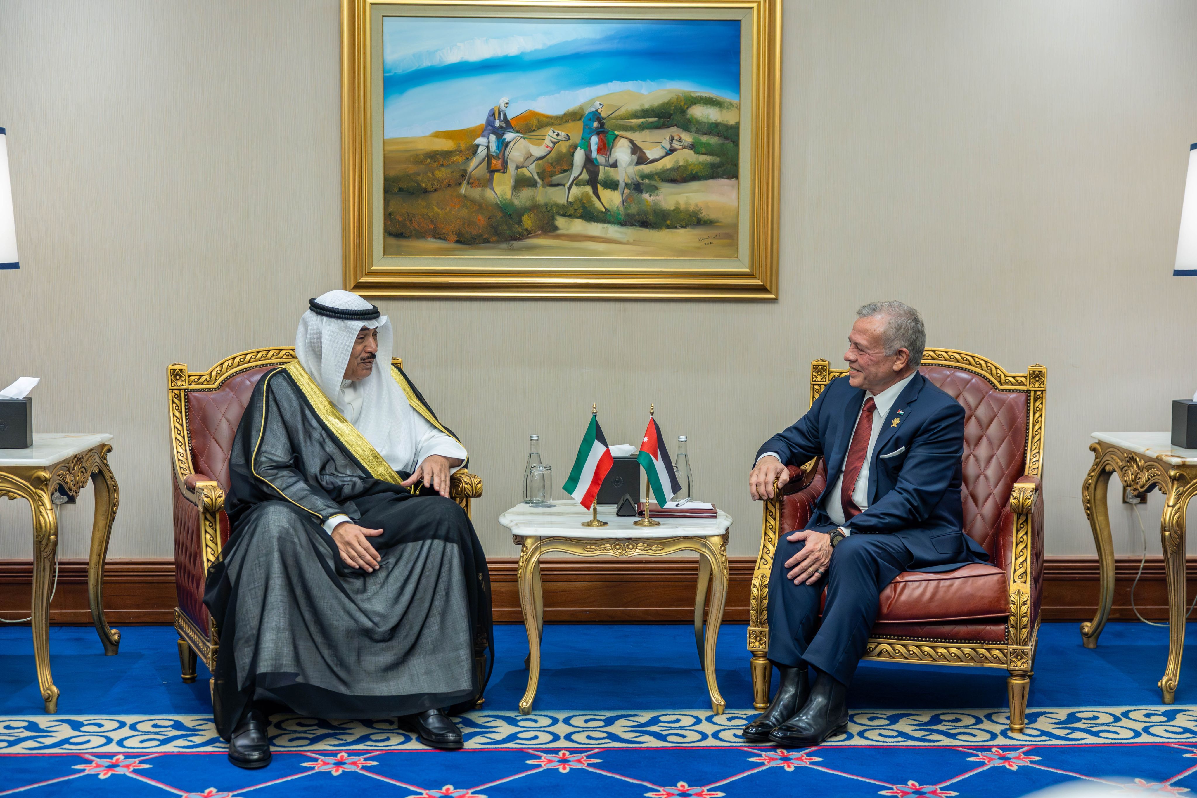 King meets with Arab, Muslim leaders in Doha