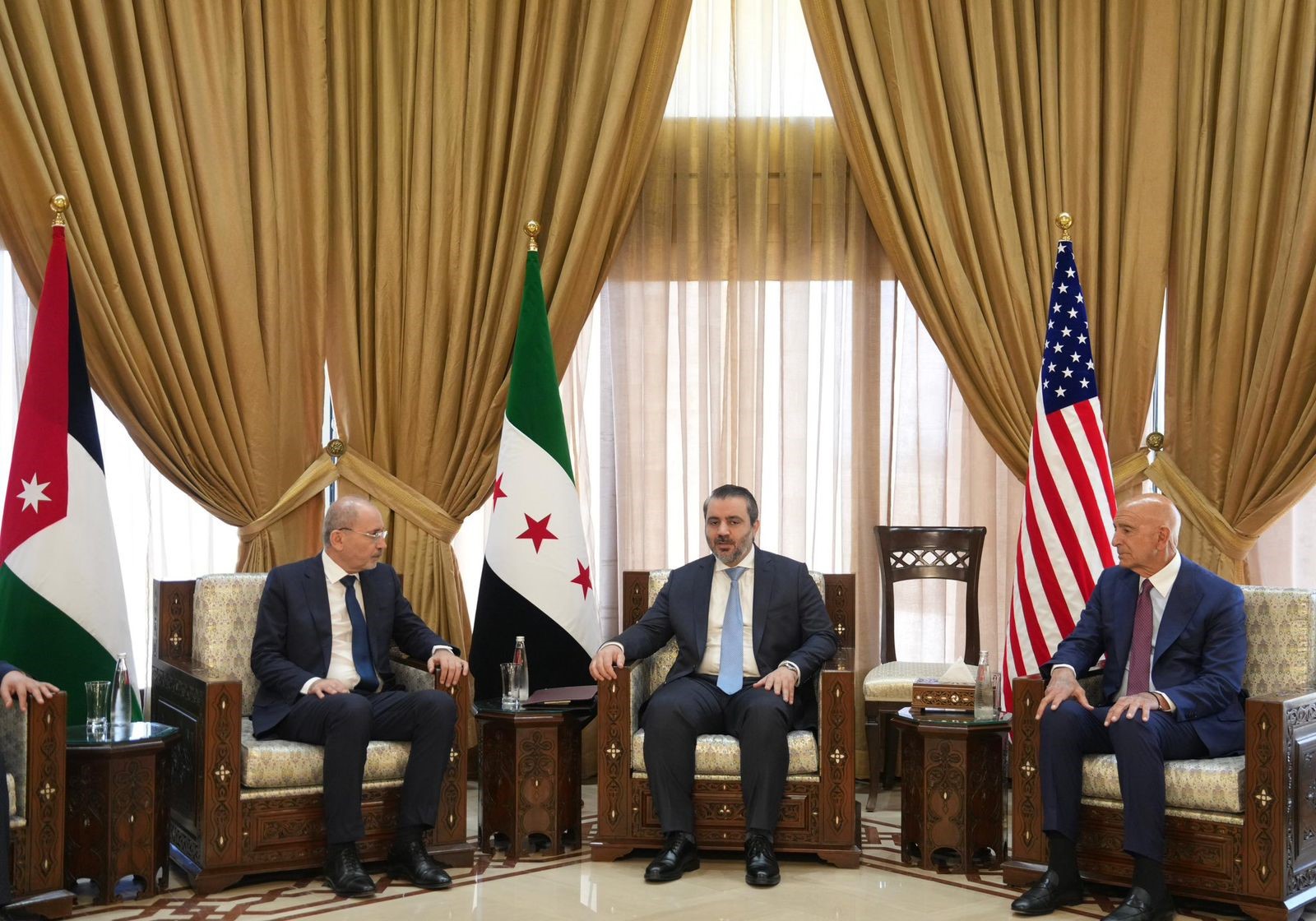Foreign Minister participates in Meeting on Syria with Syrian counterpart, US special envoy