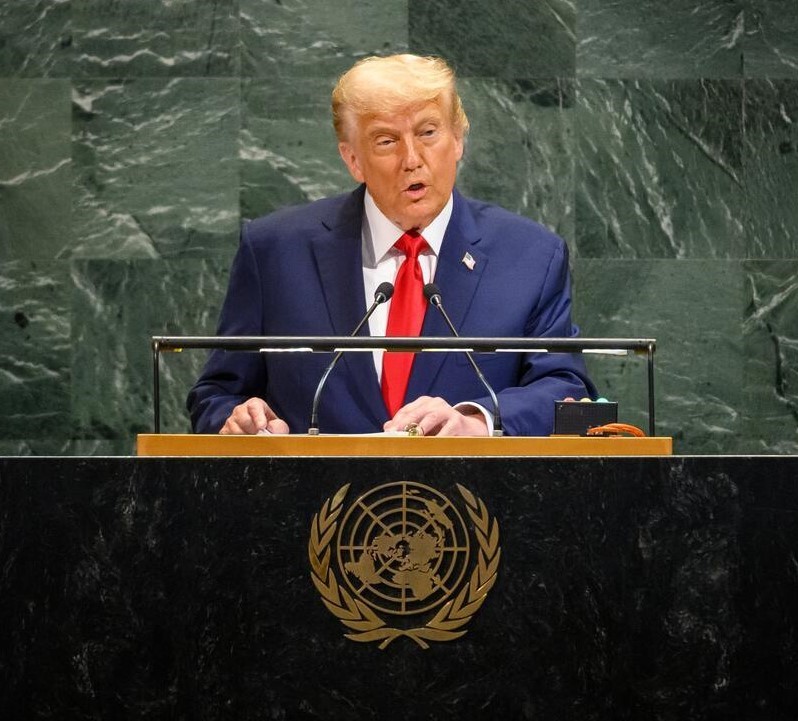 Trump calls for Gaza ceasefire, return of hostages in UN address