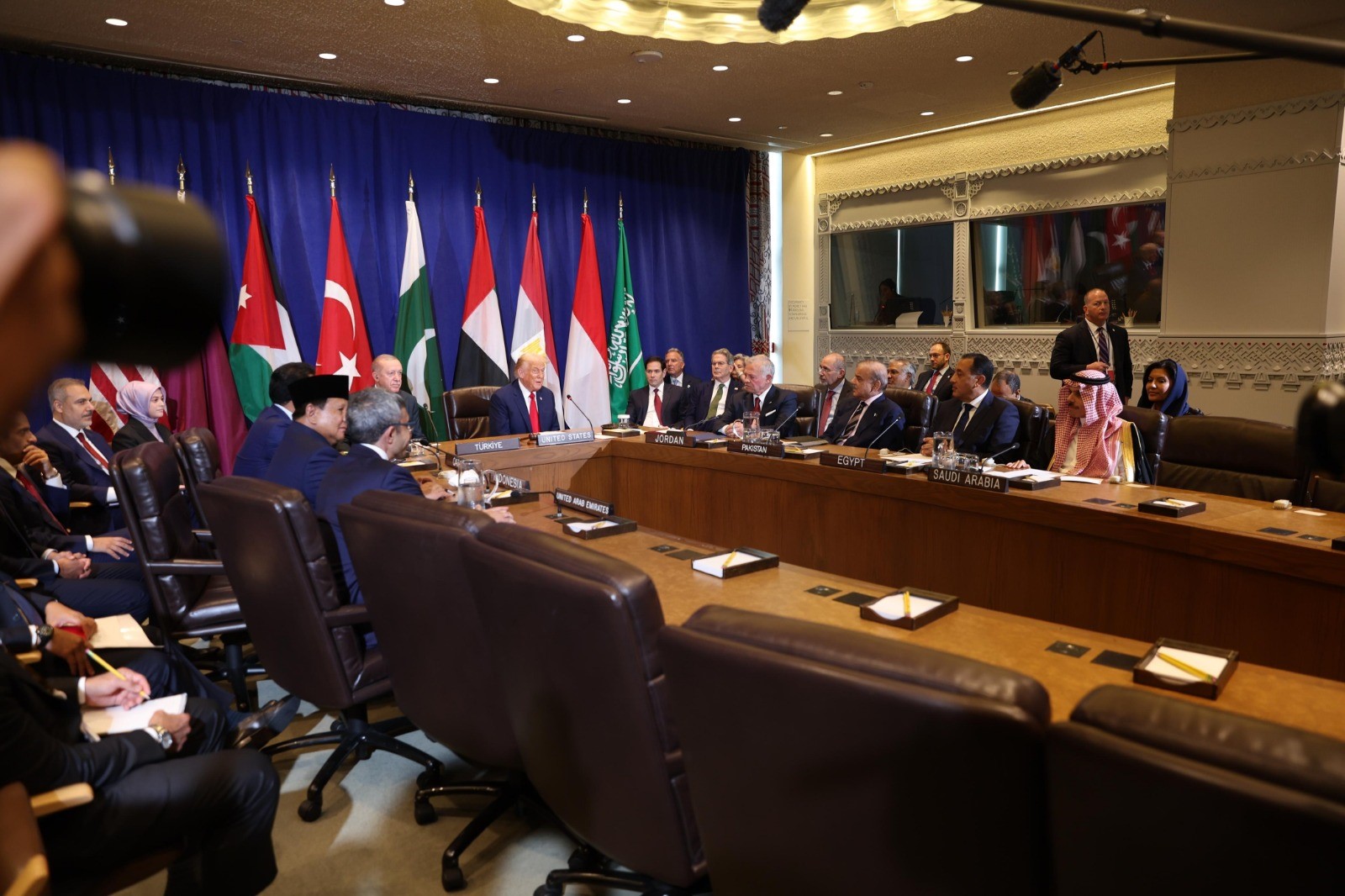 Joint Statement by the Leaders of Members of Arab League and Organization of Islamic Cooperation Participating in the Multilateral Summit with the President of the United States of America