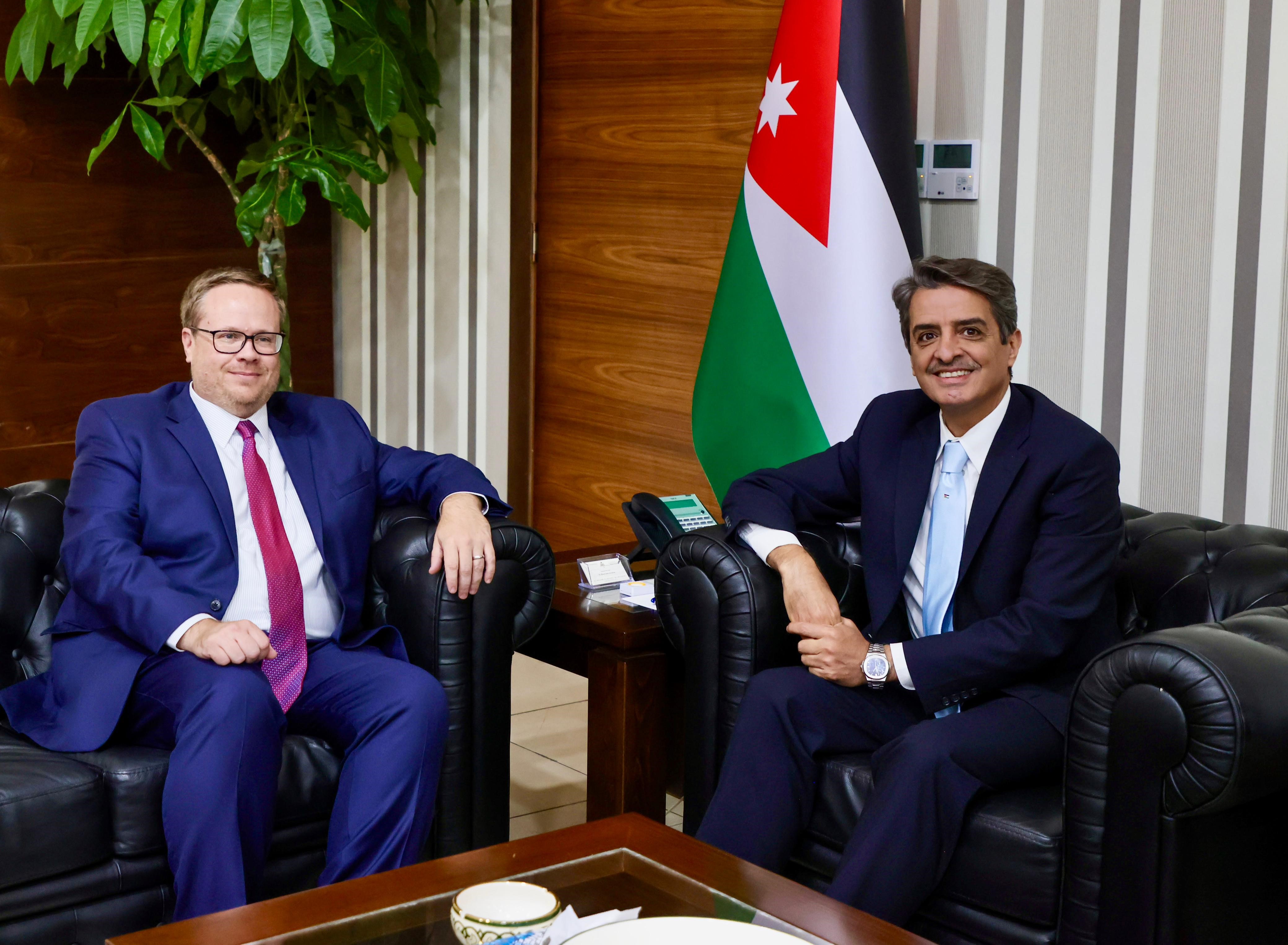 Youth Minister Highlights Royal Support, Meets U.S. Embassy Official