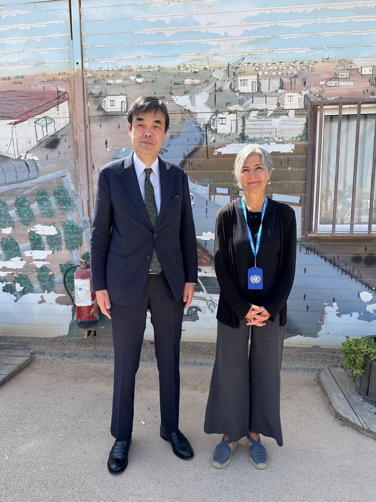 Japanese ambassador visits Zaatari refugee camp; pledges further support