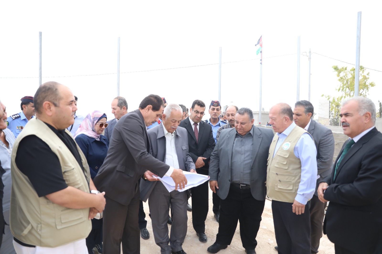 Issawi Checks on Royal Initiatives Projects in Mafraq Governorate