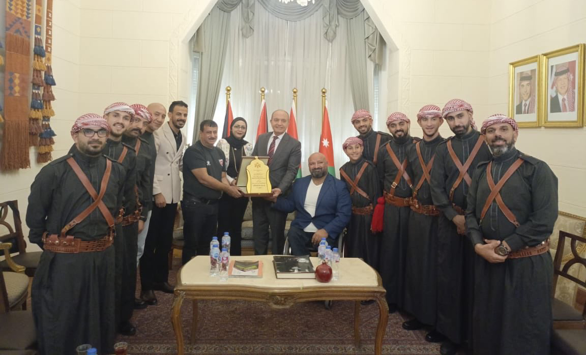 Jordanian delegation concludes participation in Cairo disability arts festival