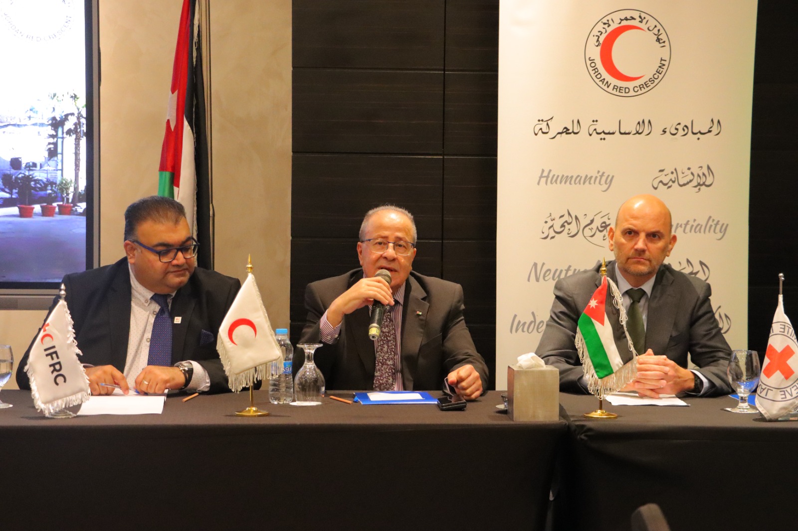 Jordan Red Crescent Holds Workshop on Humanitarian Role