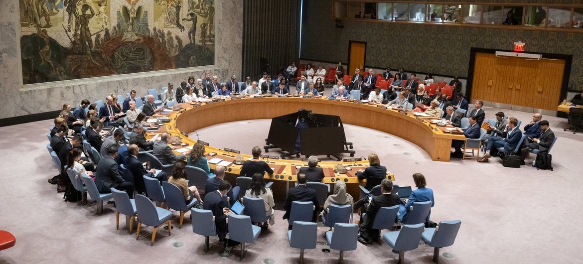Security Council Holds Monthly Session on Palestine