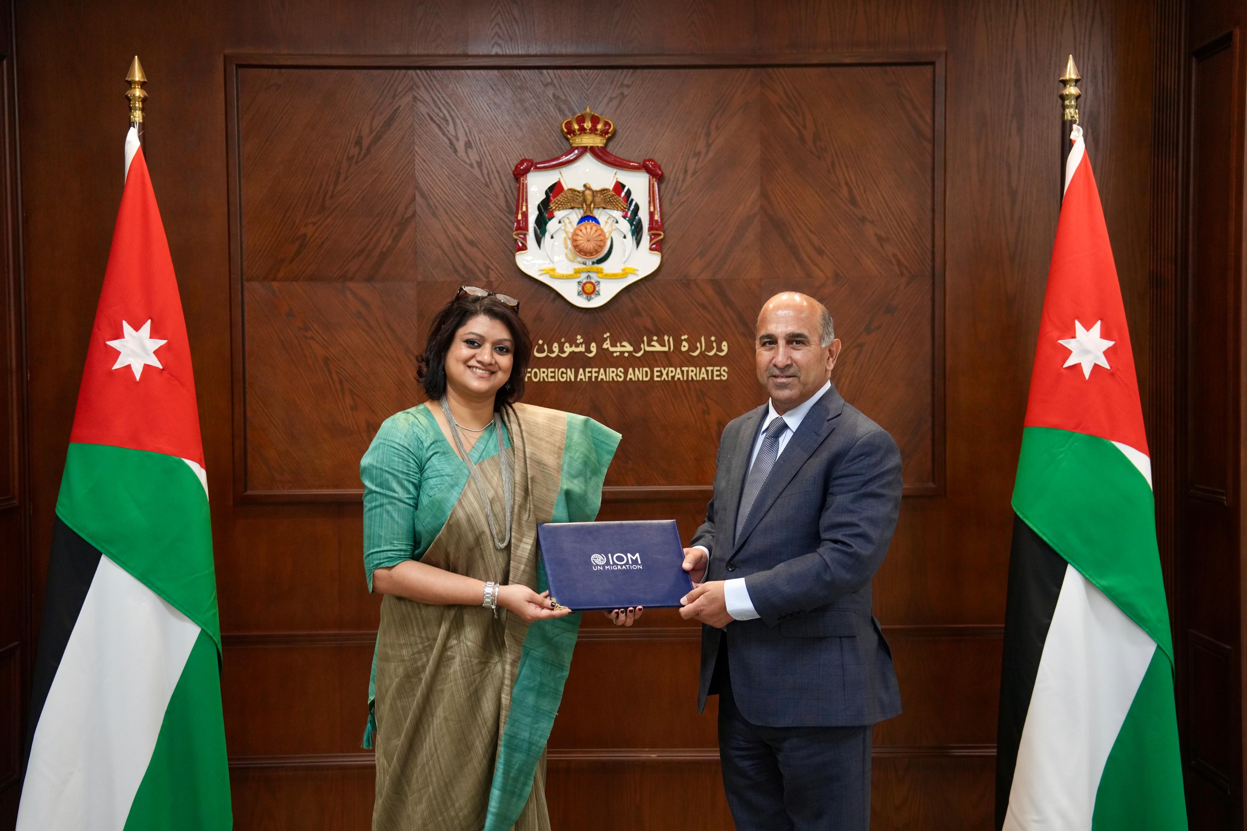 Foreign Ministry receives credentials of IOM mission head