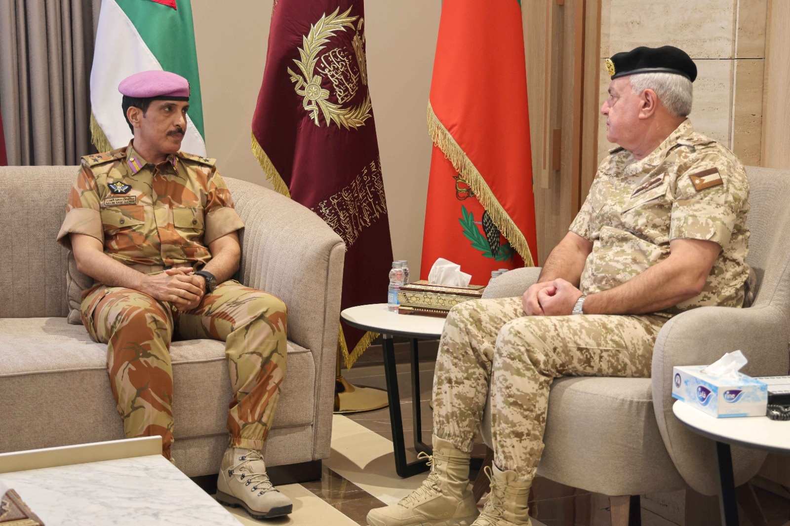 Army Chief, Omani Delegation Discuss Military Cooperation