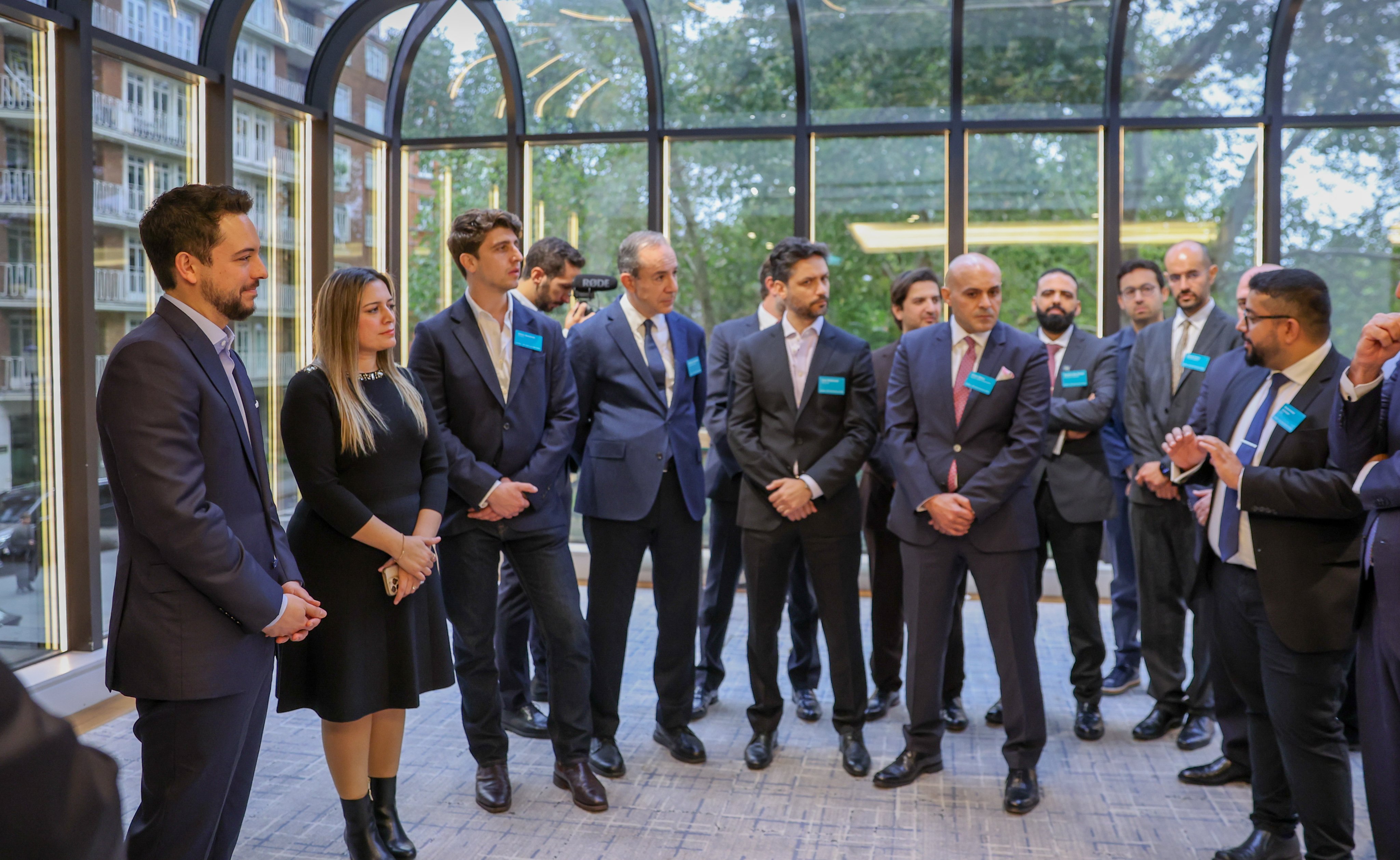 Crown Prince attends launch of Jordan-UK Tech Connect Forum in London