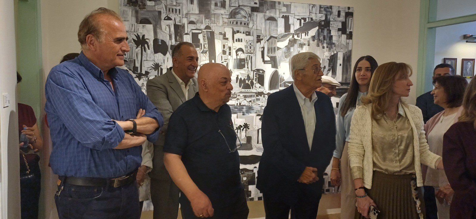 &amp;quotPalestine Cities on the Wall of the Heart" Art Exhibition Opens in Amman