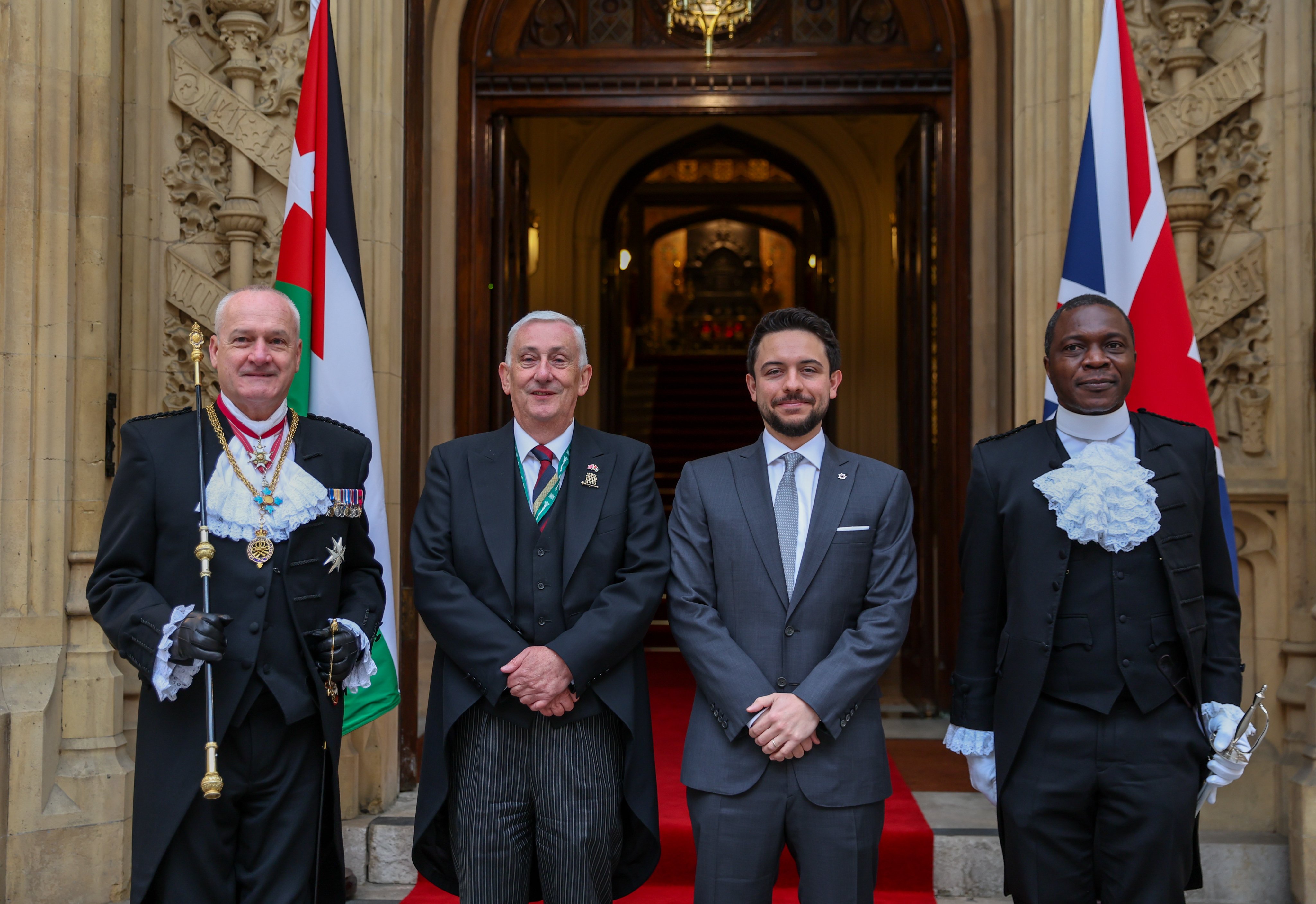 Crown Prince meets with UK House of Commons speaker, International Development Committee chair
