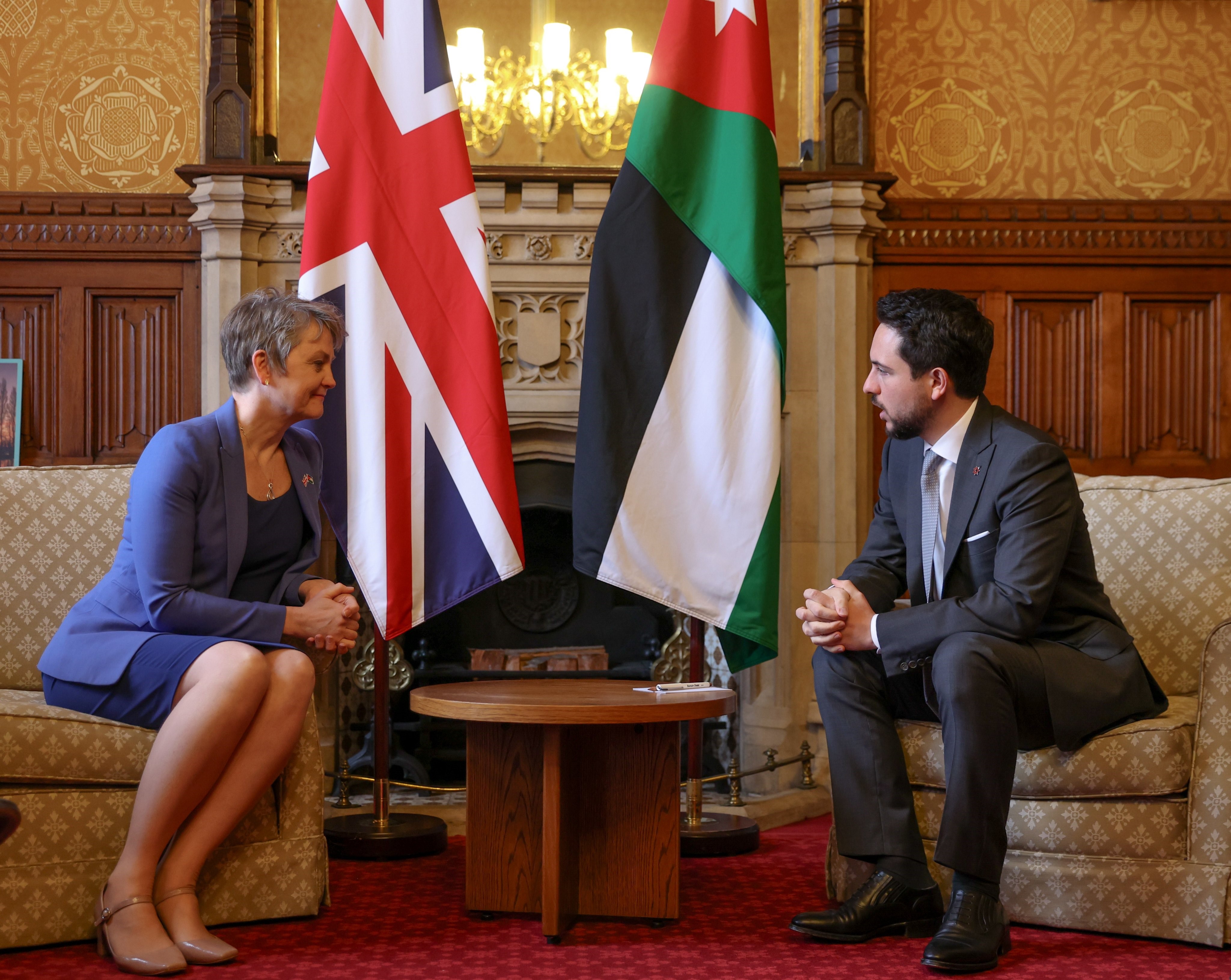 Crown Prince meets with UK foreign secretary