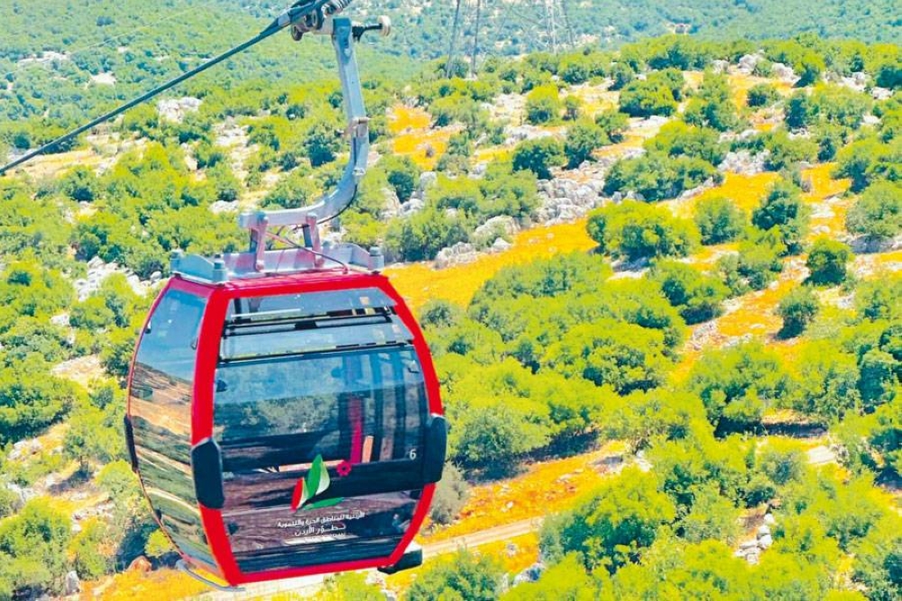 Ajloun Cable Car Attracts Around One Million Visitors Since Its Launch in June 2023