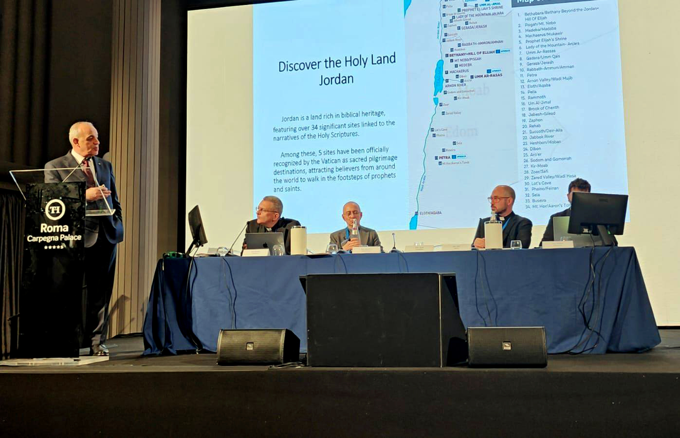 Jordan participates in Catholic pilgrimage conference in Italy
