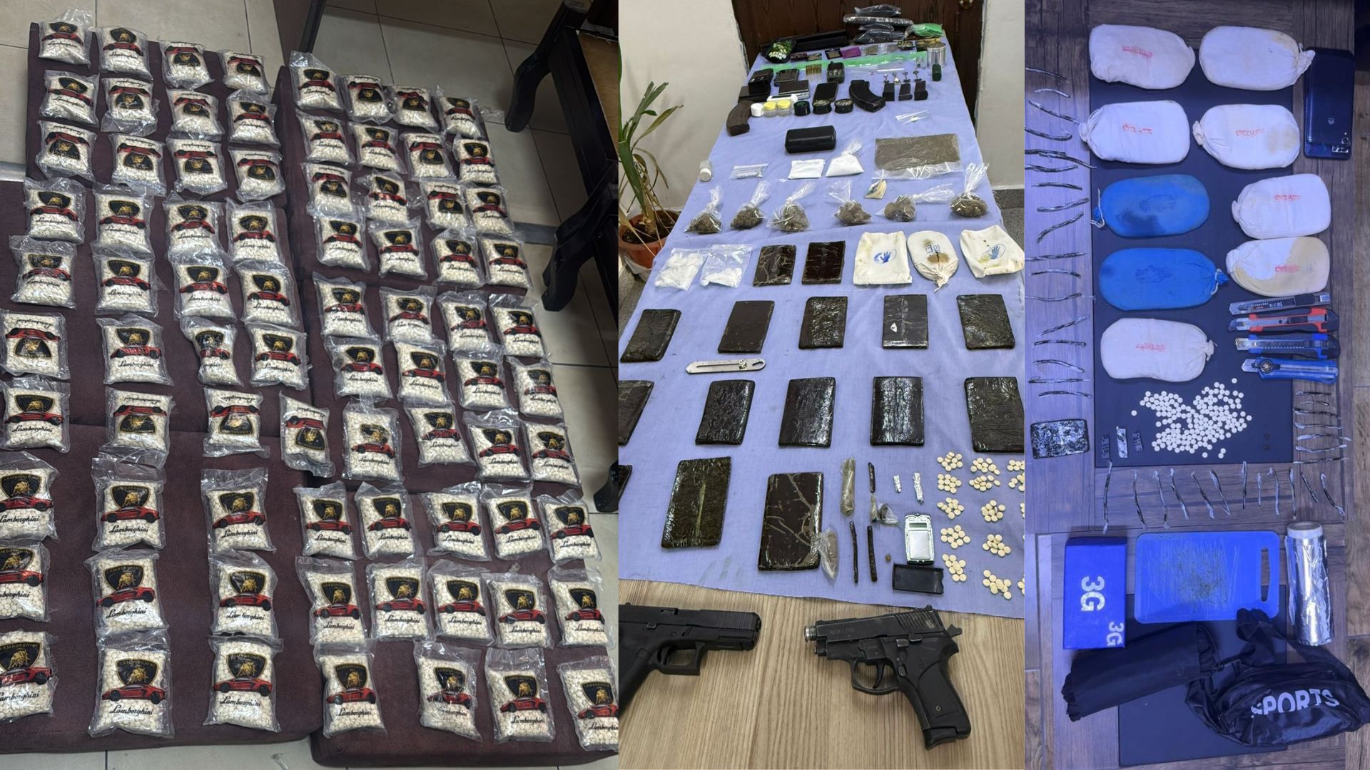 Anti-Narcotics Department Arrests 12 Drug Dealers, Smugglers in Nationwide Operations