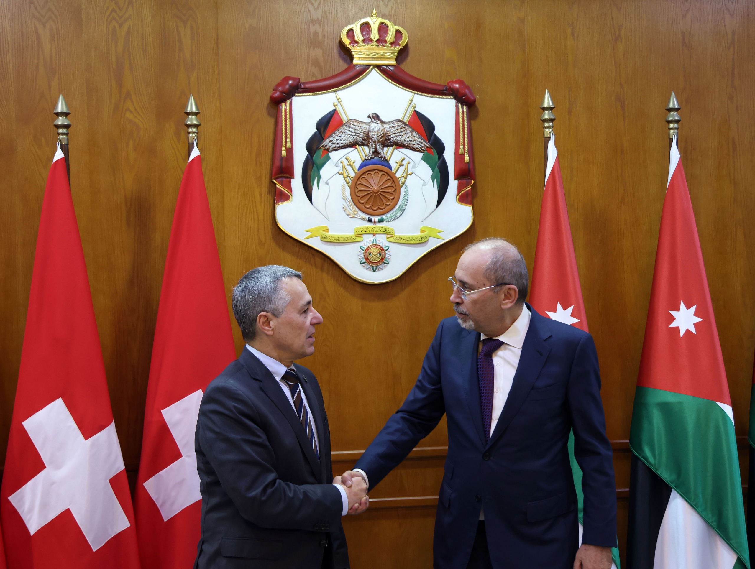 Jordan, Switzerland Discuss Bolstering Bilateral Ties, Regional Developments