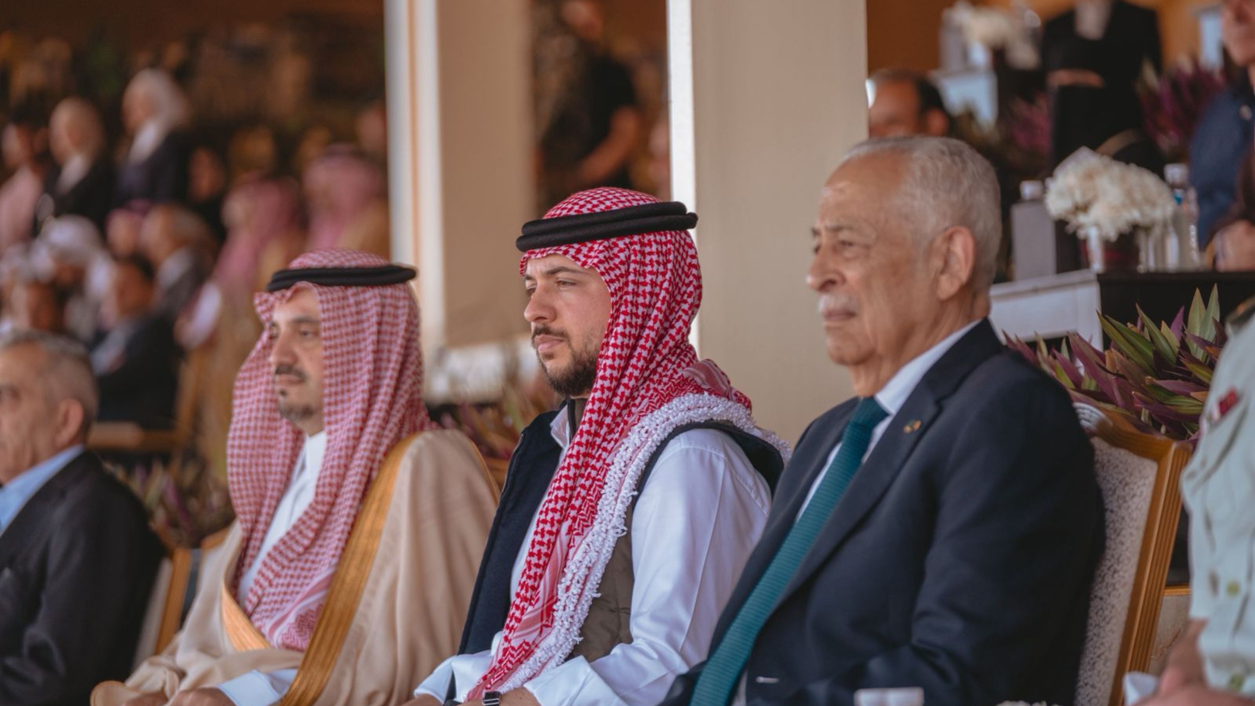 Crown Prince attends closing ceremony of Arab Camel Racing Cup, Jordan Camel Racing and Nabataean Poetry Festival