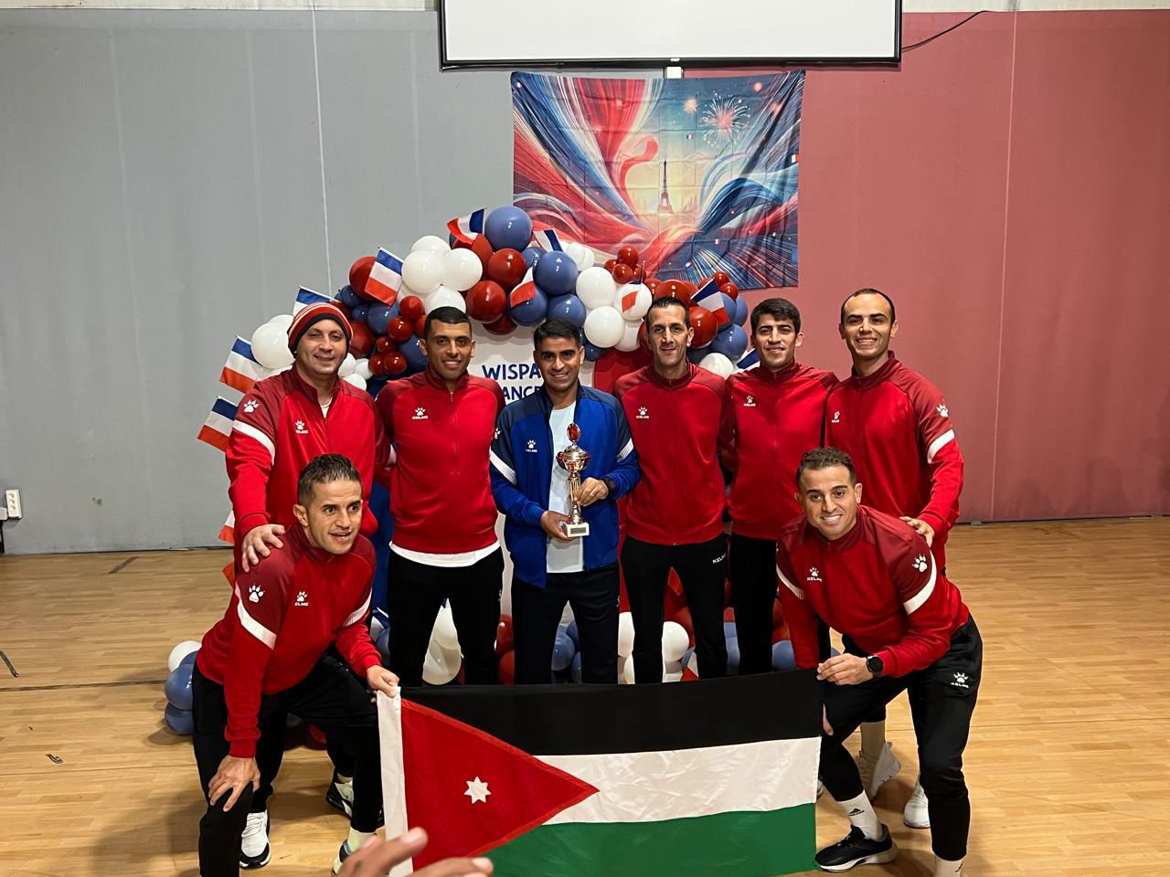 Jordan’s Public Security Directorate Futsal Team Wins International Police Championship in France