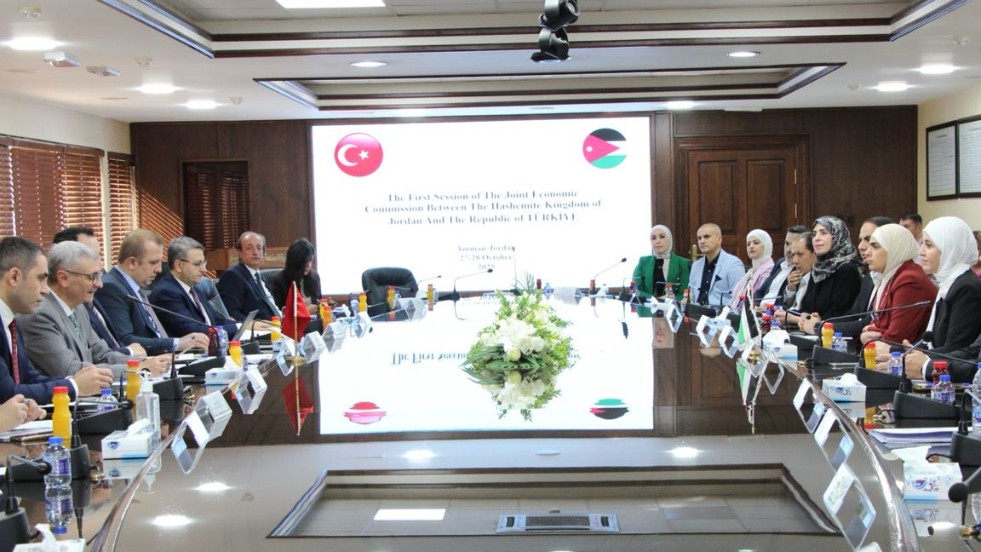 Jordan, Turkey Hold Joint Economic Committee Meetings in Amman