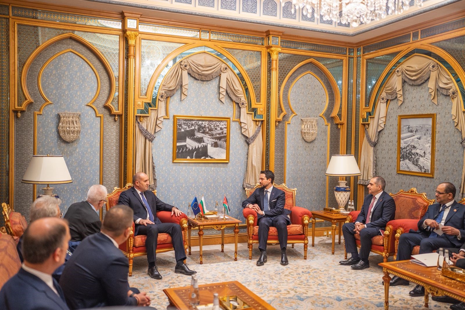 Crown Prince meets with presidents of Bulgaria, Kosovo