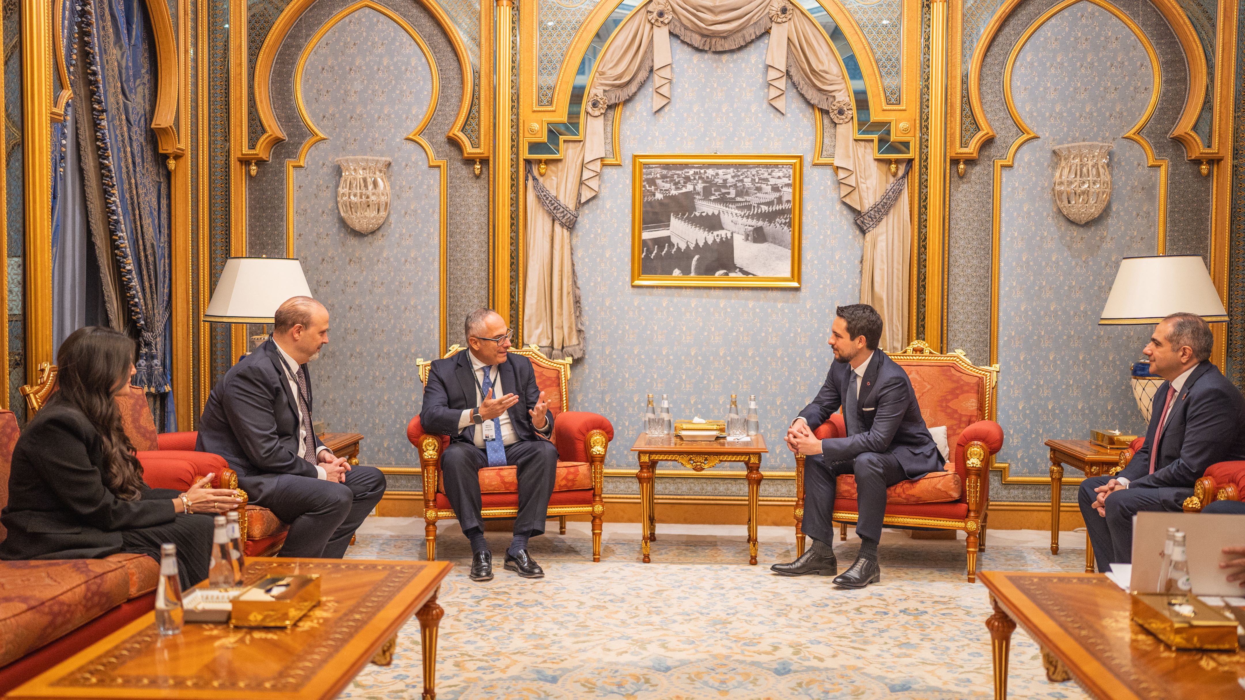 Crown Prince holds meetings with CEOs of global companies in Riyadh