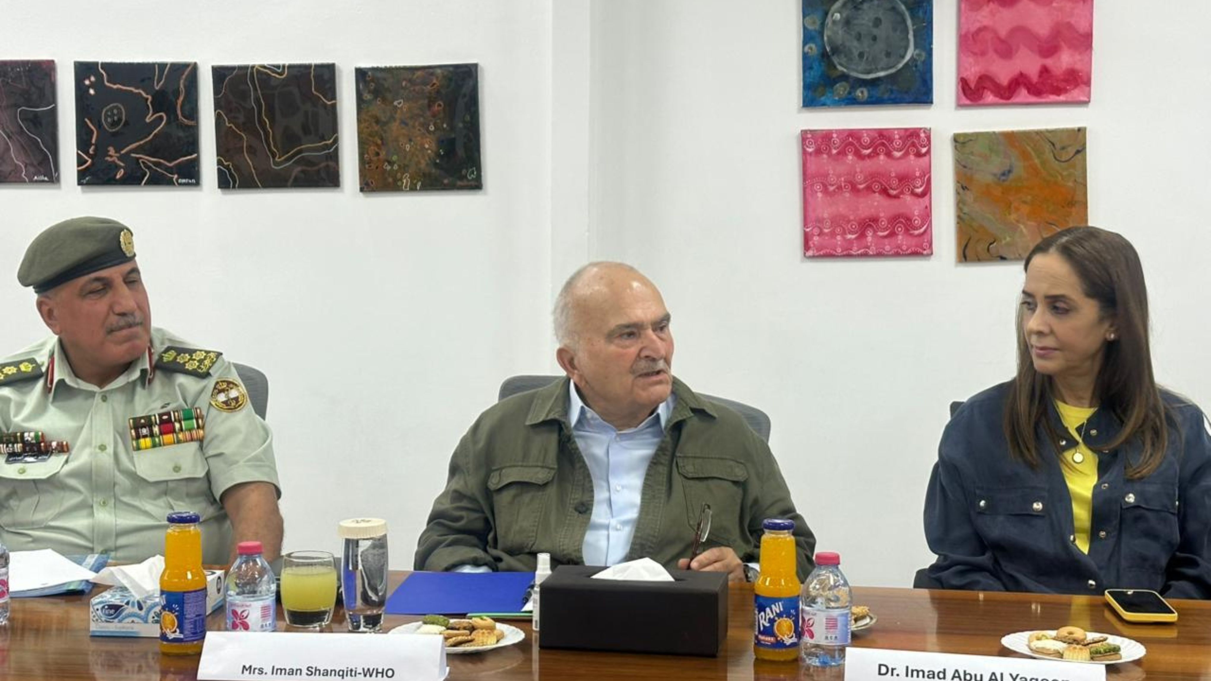 Prince El Hassan visits Doctors Without Borders Reconstructive Surgery Hospital; commends its humanitarian role