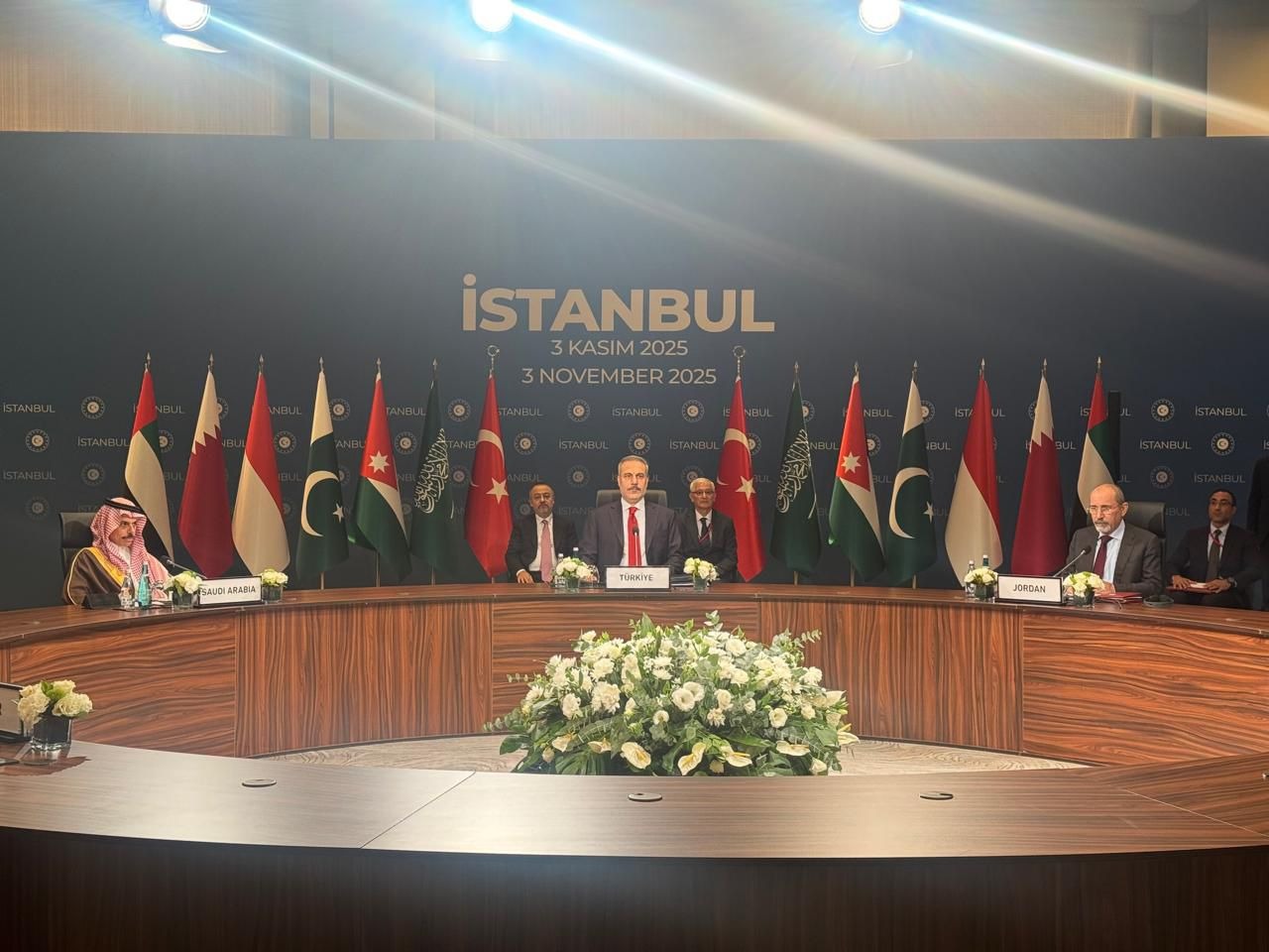 FM joins ministerial meeting on Gaza in Istanbul