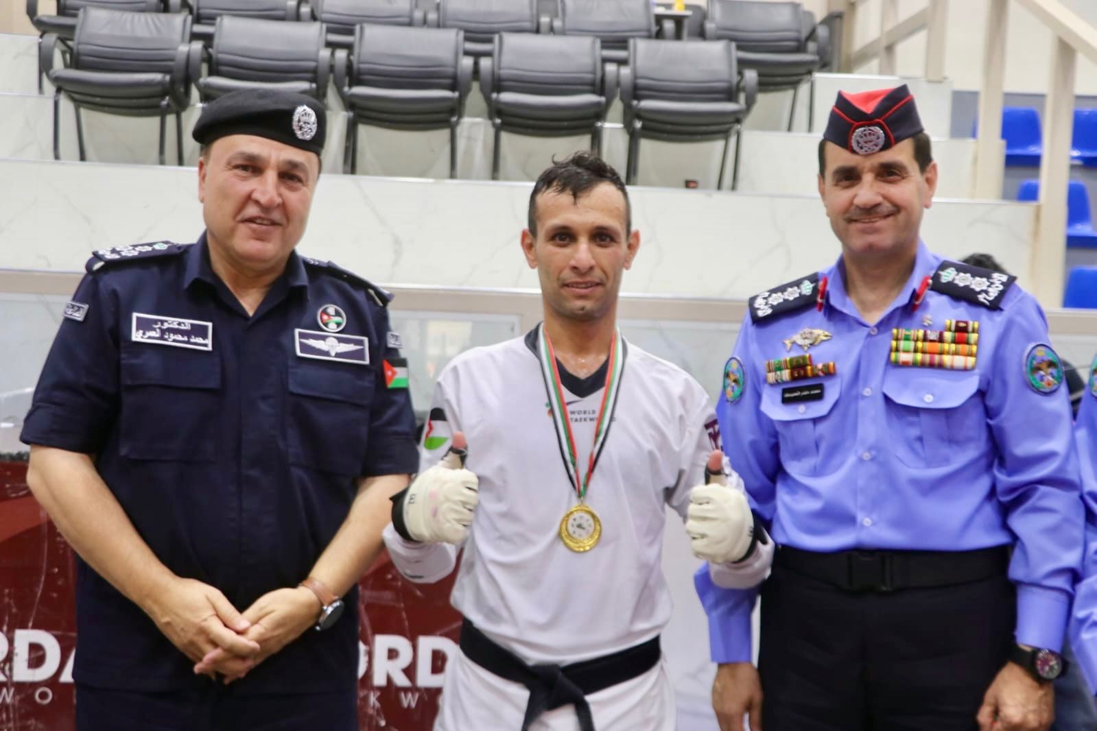 "الأمن الدبلوماسي والدوائر" بطلا لبطولة الأمن العام السنوية للتايكوندو