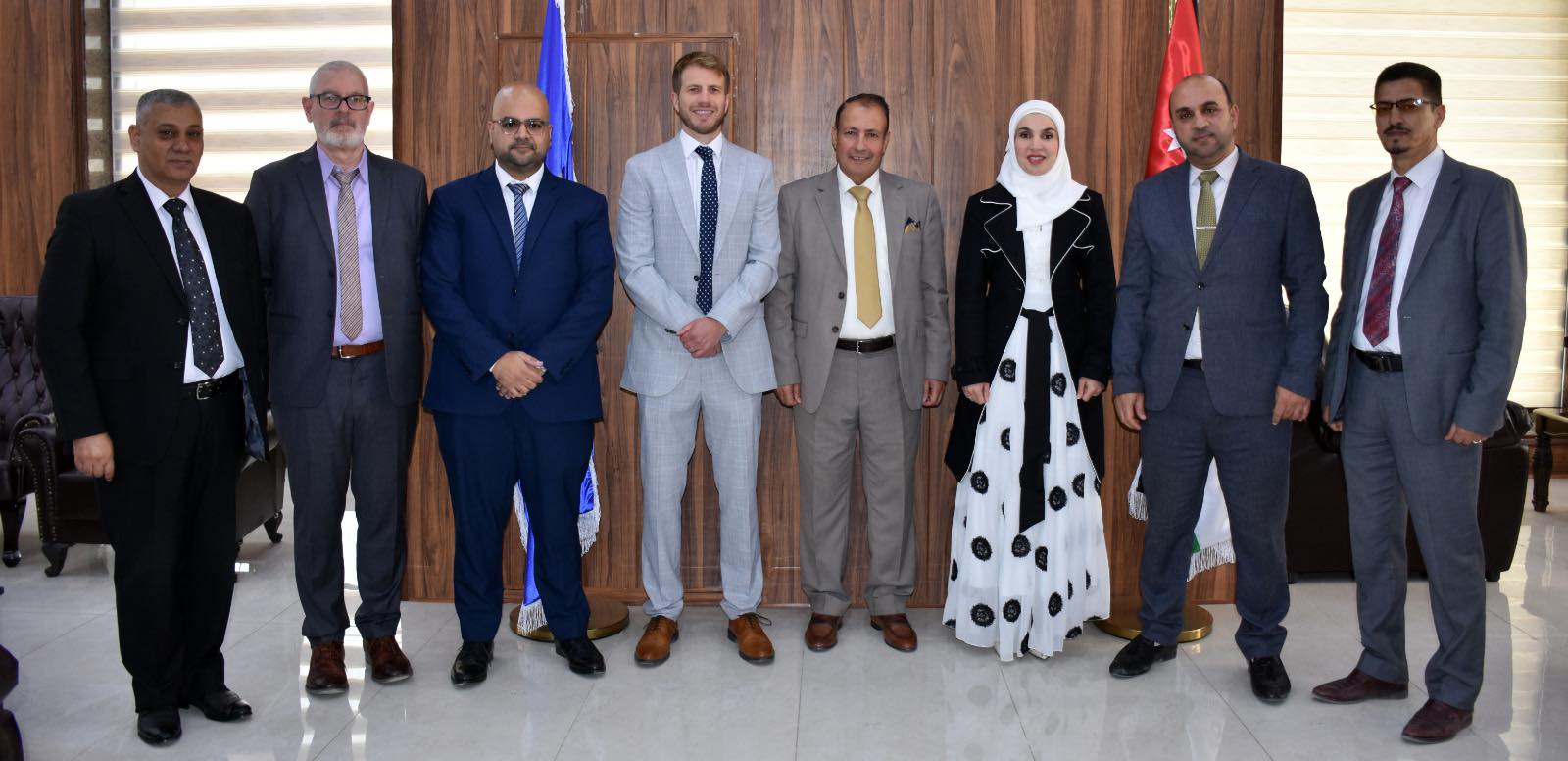 وفد من المجلس الثقافي البريطاني يزور جامعة جدارا