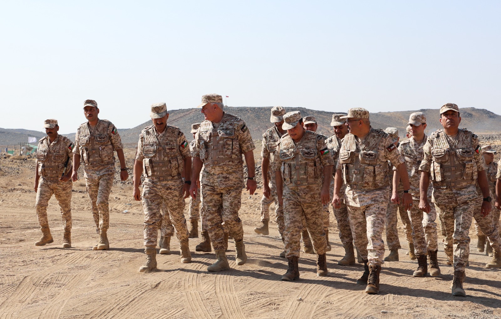 رئيس هيئة الأركان يتابع التمرين التعبوي "صهيل العاديات"