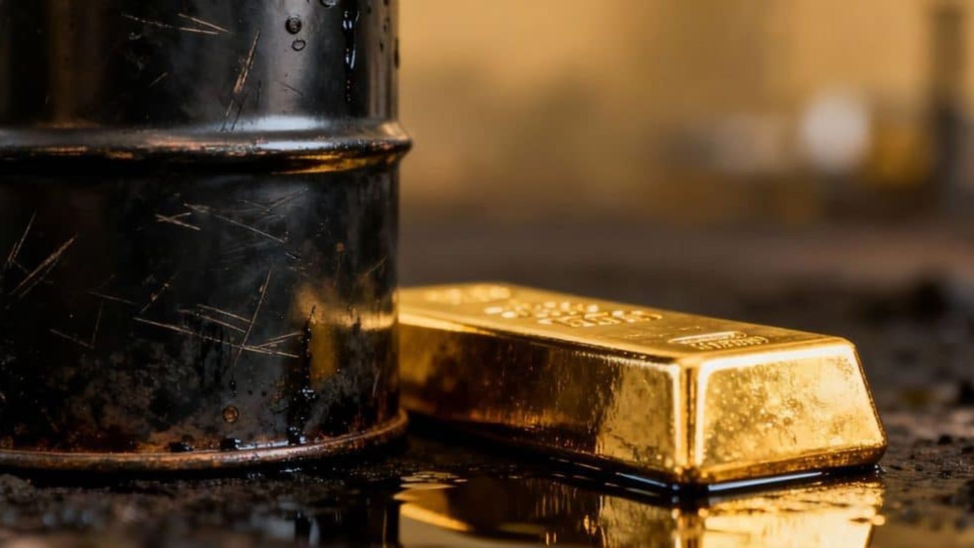 ارتفاع أسعار الذهب وانخفاض النفط عالميا