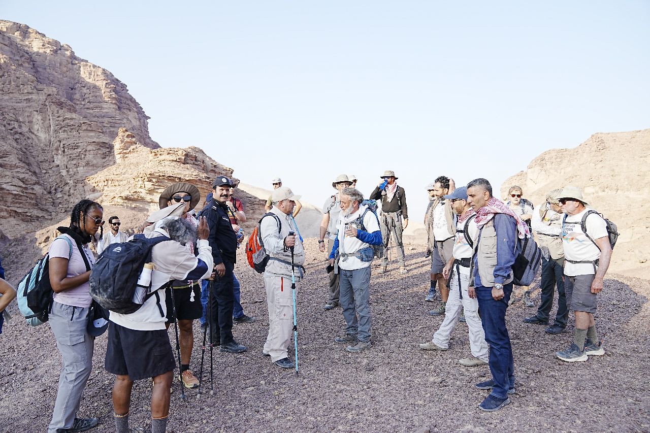 رئيس مجلس مفوضي سلطة البترا يشارك بمسارات درب الأردن