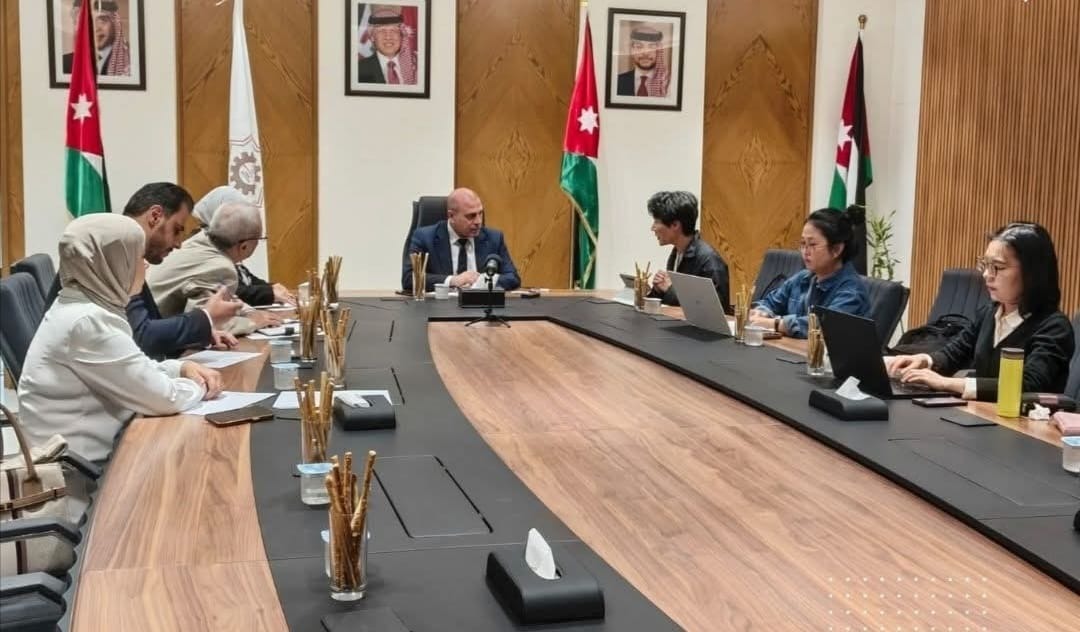 صناعة إربد تبحث التعاون بدعم الصناعة مع منظمة كويكا الكورية وجامعة العلوم والتكنولوجيا